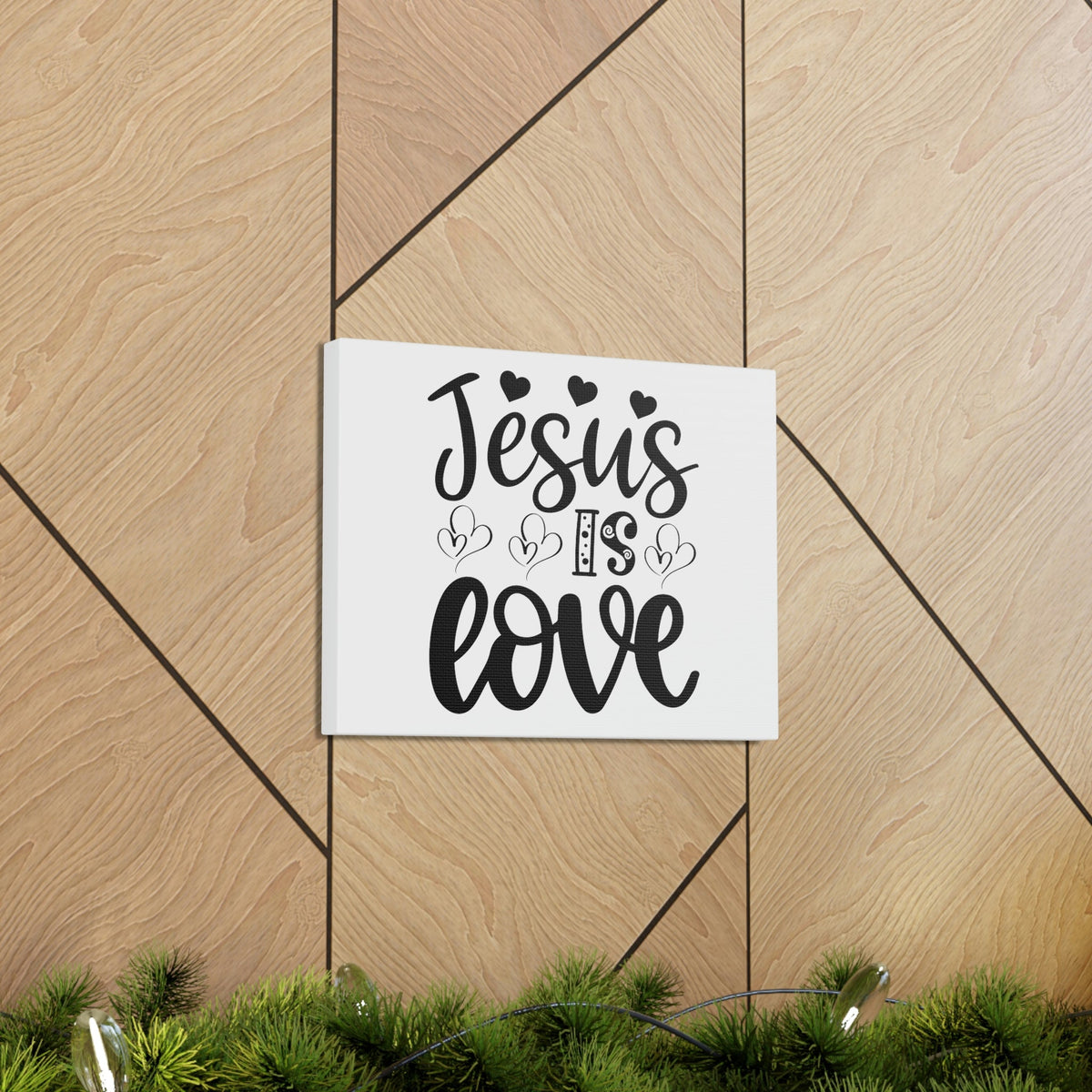 Scripture Walls Jesus Is Love 1 John 4:16 Christian Wall Art Print Ready to Hang Unframed-Express Your Love Gifts