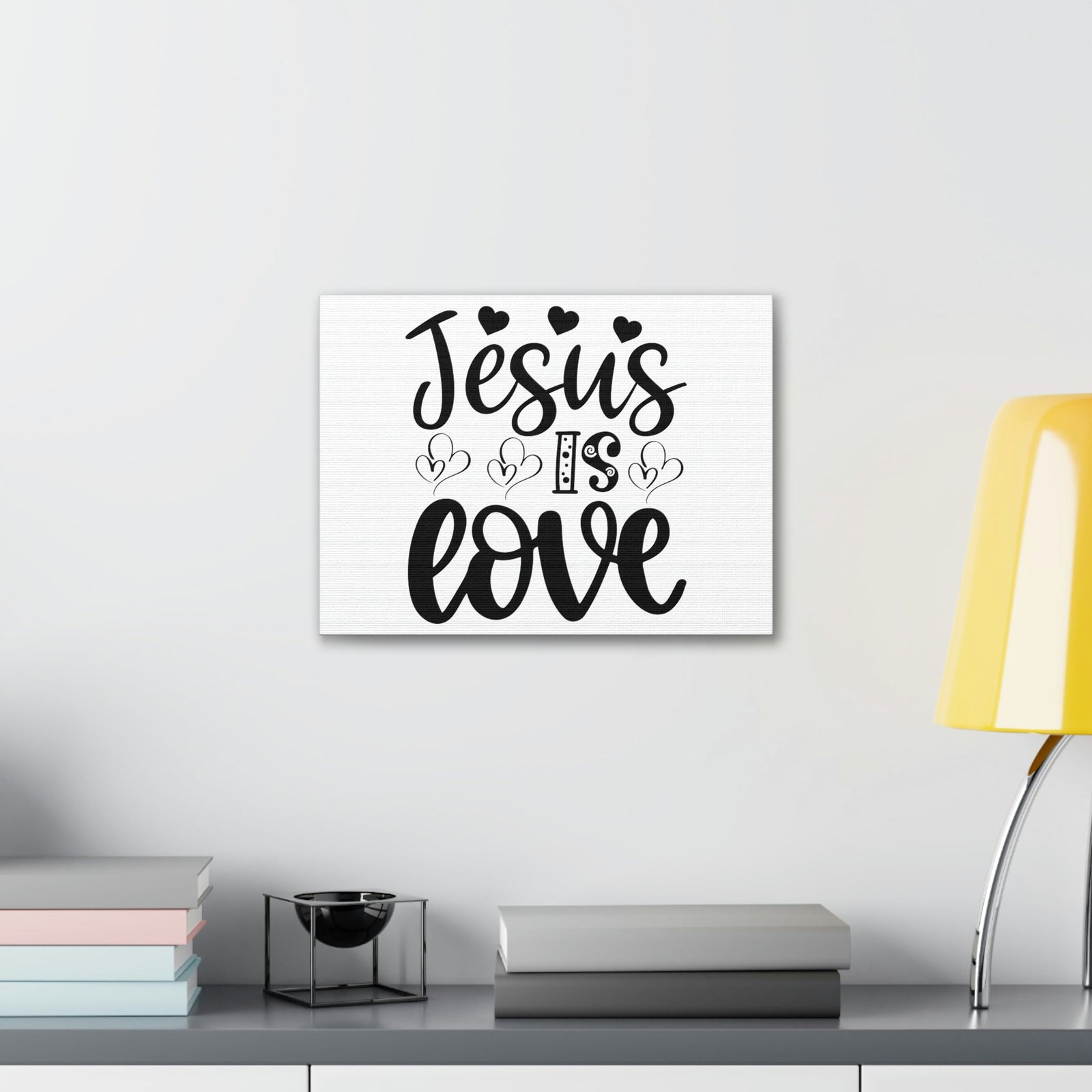 Scripture Walls Jesus Is Love 1 John 4:16 Christian Wall Art Print Ready to Hang Unframed-Express Your Love Gifts