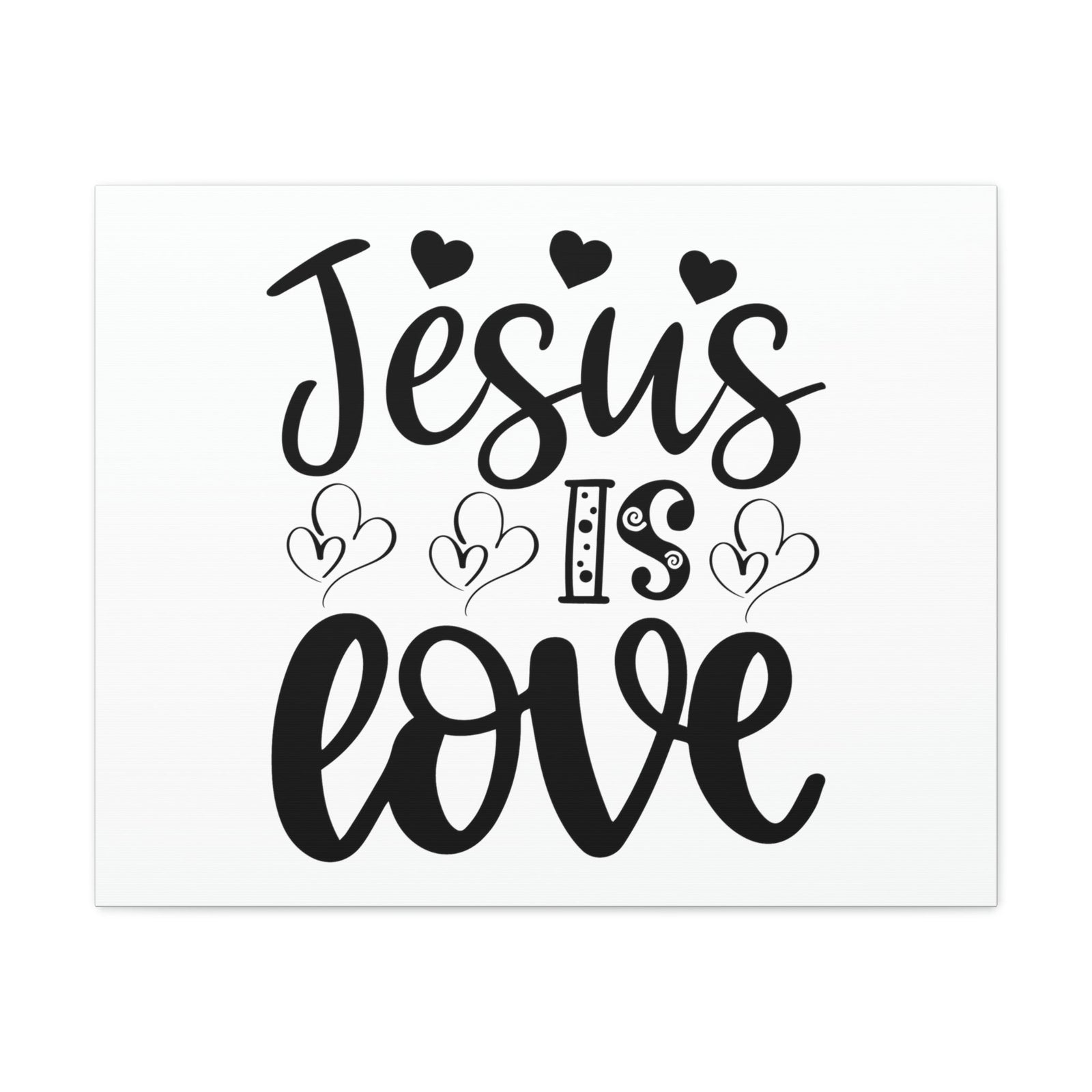 Scripture Walls Jesus Is Love 1 John 4:16 Christian Wall Art Print Ready to Hang Unframed-Express Your Love Gifts