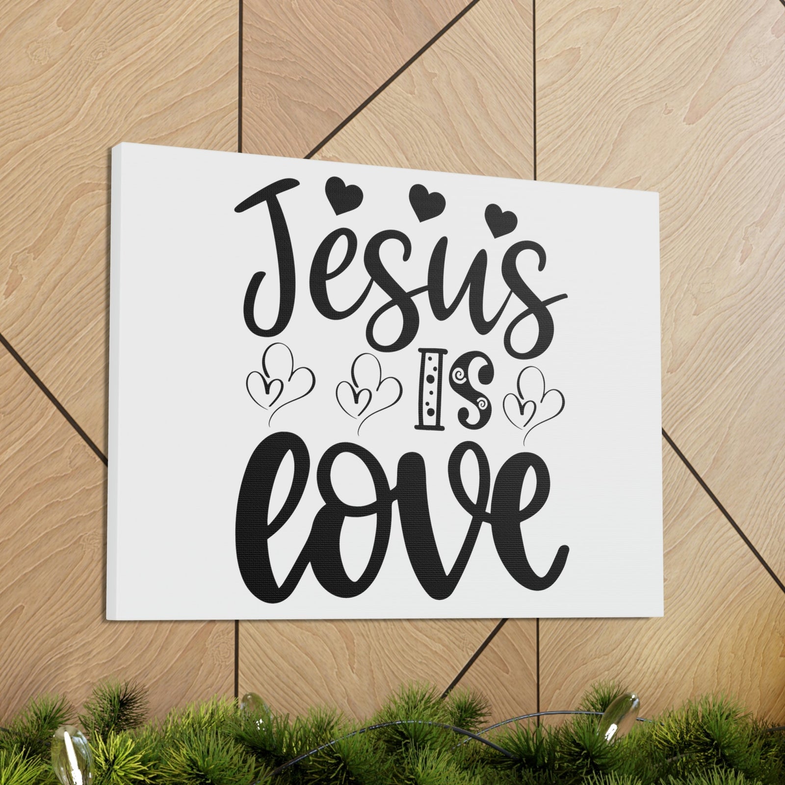 Scripture Walls Jesus Is Love 1 John 4:16 Christian Wall Art Print Ready to Hang Unframed-Express Your Love Gifts