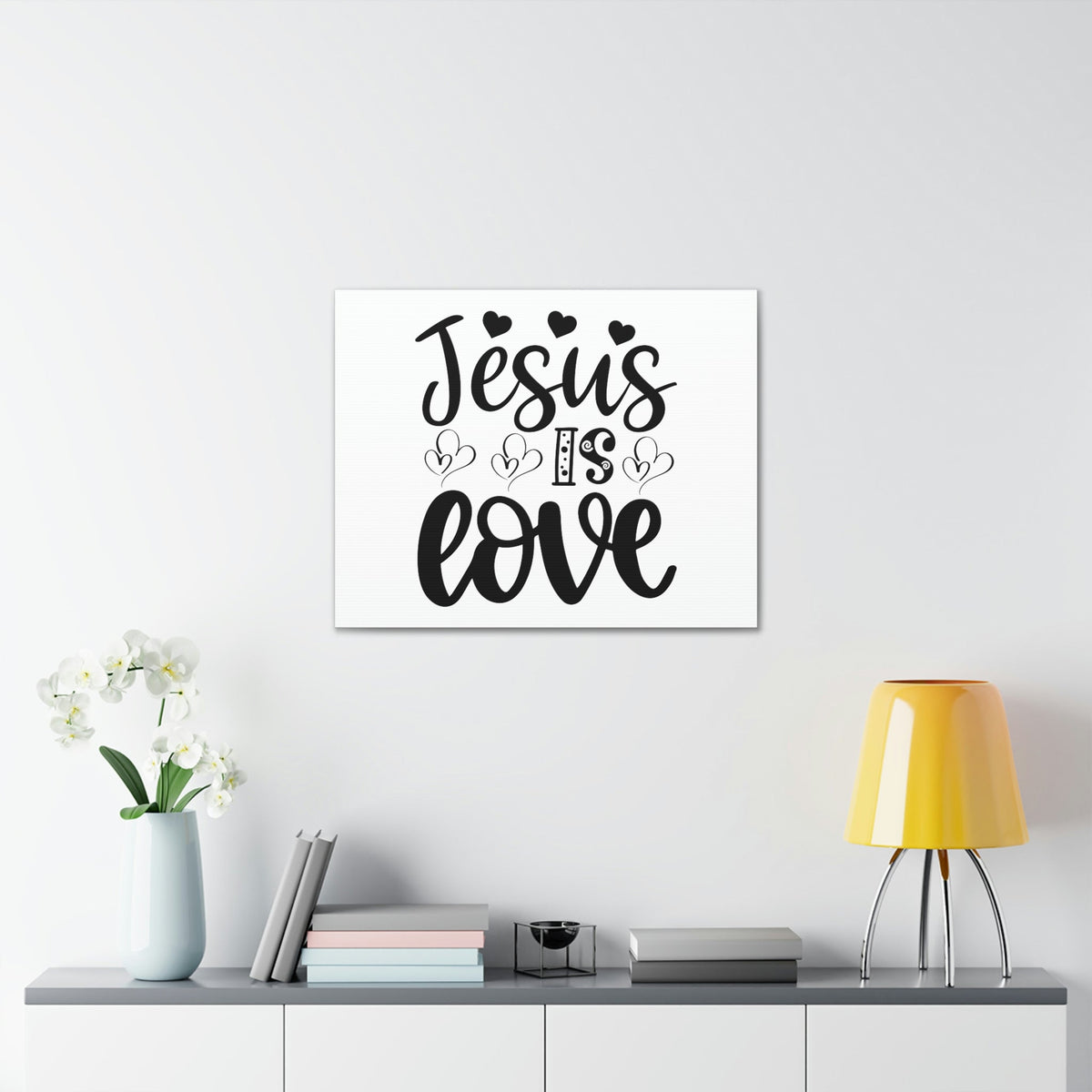 Scripture Walls Jesus Is Love 1 John 4:16 Christian Wall Art Print Ready to Hang Unframed-Express Your Love Gifts