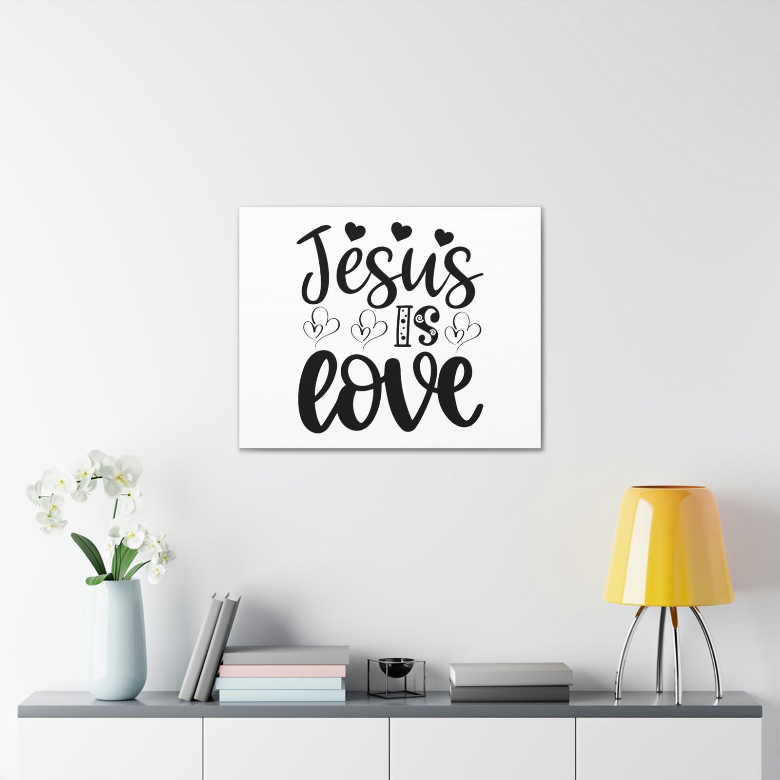 Scripture Walls Jesus Is Love 1 John 4:16 Christian Wall Art Print Ready to Hang Unframed-Express Your Love Gifts