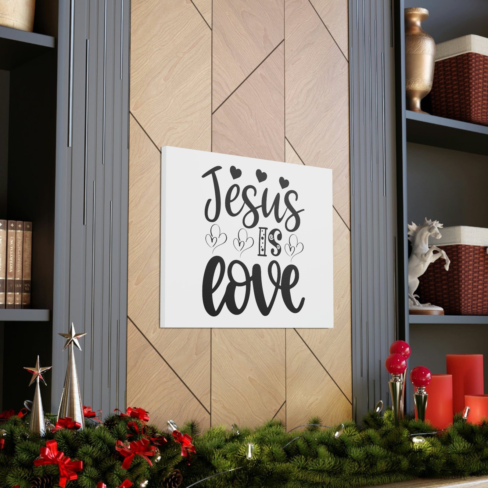 Scripture Walls Jesus Is Love 1 John 4:16 Christian Wall Art Print Ready to Hang Unframed-Express Your Love Gifts