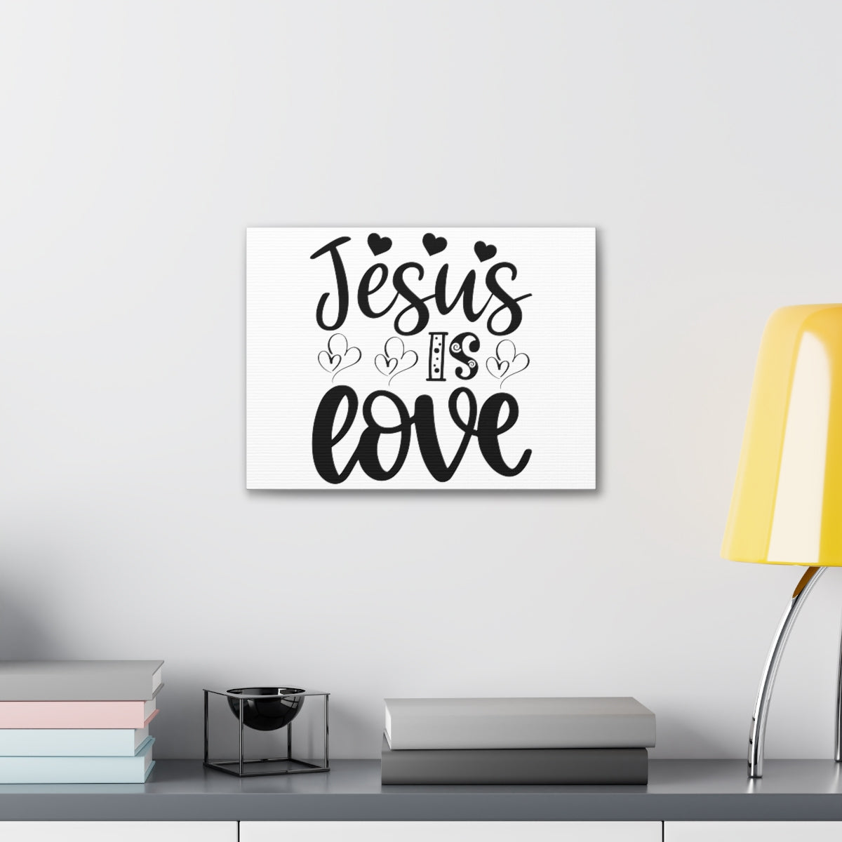 Scripture Walls Jesus Is Love 1 Timothy 1:14 Christian Wall Art Print Ready to Hang Unframed-Express Your Love Gifts