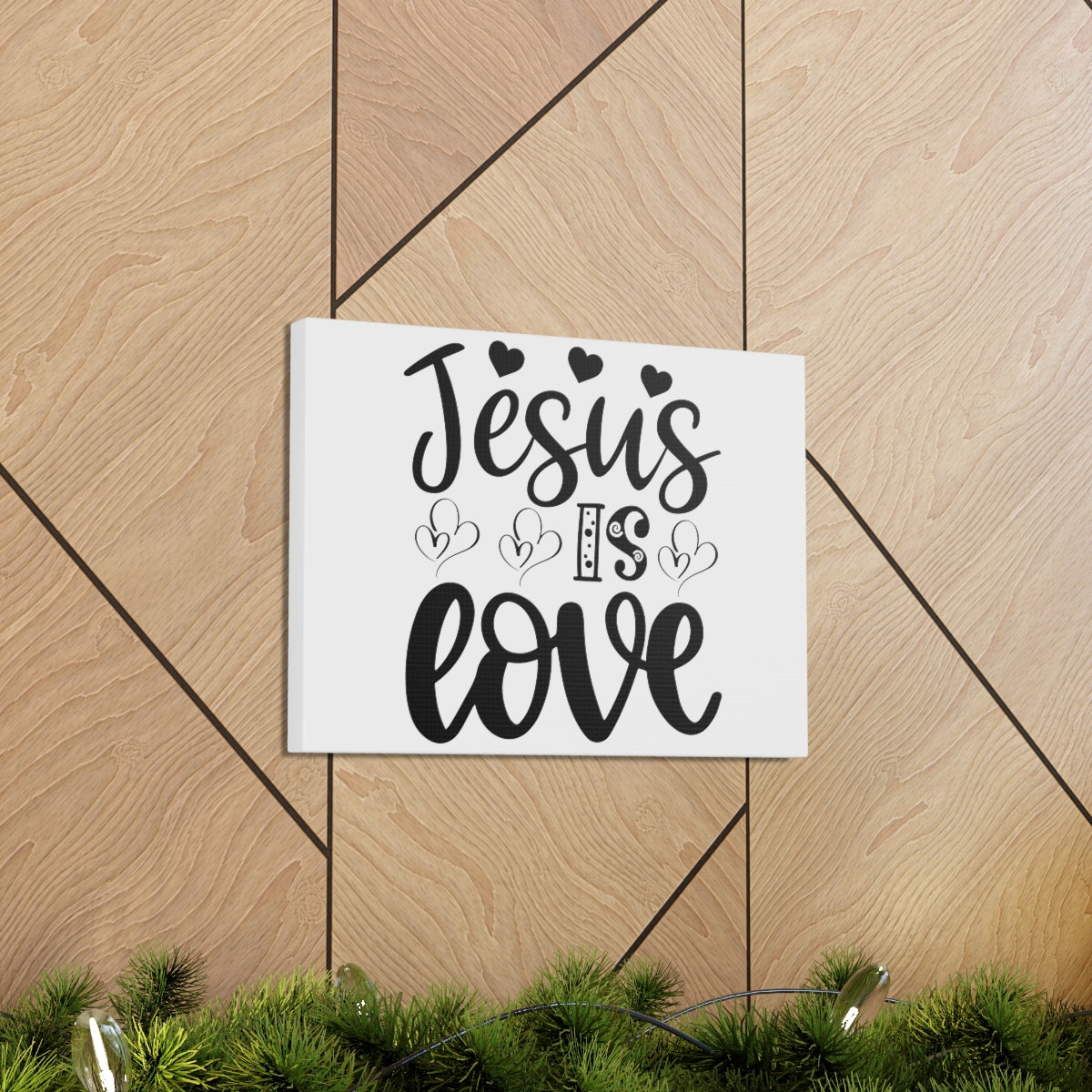 Scripture Walls Jesus Is Love 1 Timothy 1:14 Christian Wall Art Print Ready to Hang Unframed-Express Your Love Gifts
