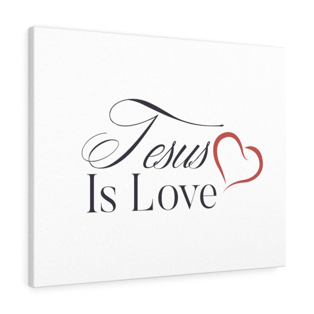 Scripture Walls Jesus Is Love Bible Verse Canvas Christian Wall Art Ready to Hang Unframed-Express Your Love Gifts