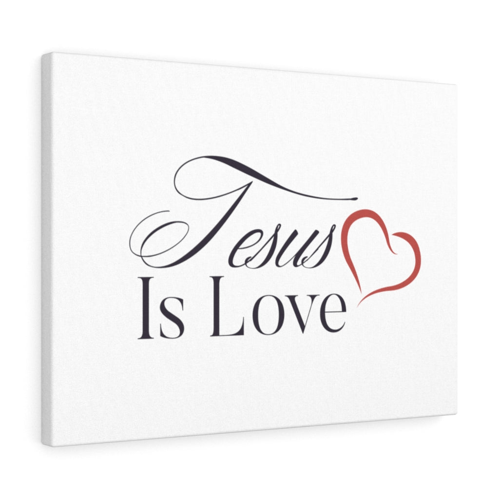 Scripture Walls Jesus Is Love Bible Verse Canvas Christian Wall Art Ready to Hang Unframed-Express Your Love Gifts