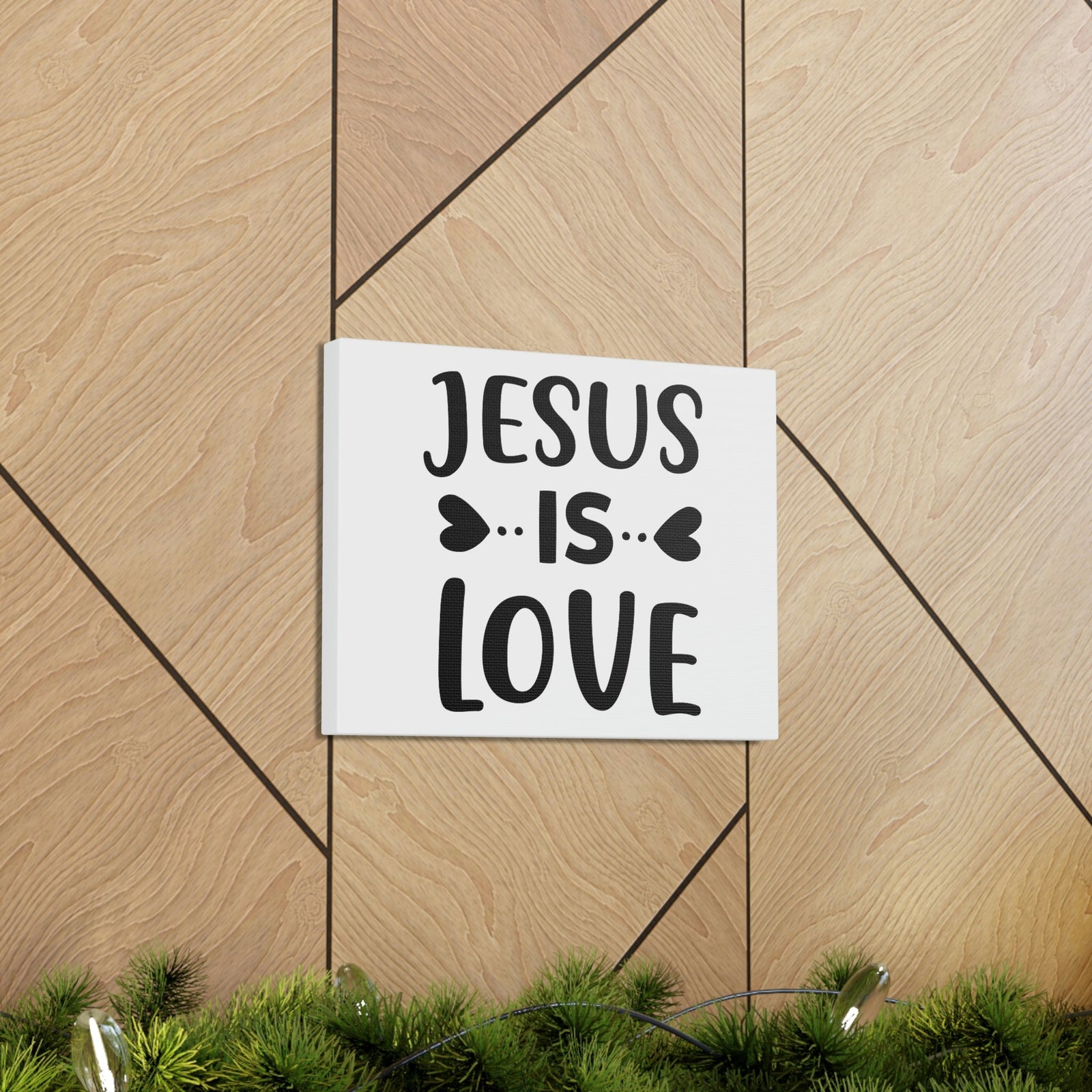 Scripture Walls Jesus Is love Ephesians 5:2 White Christian Wall Art Print Ready to Hang Unframed-Express Your Love Gifts