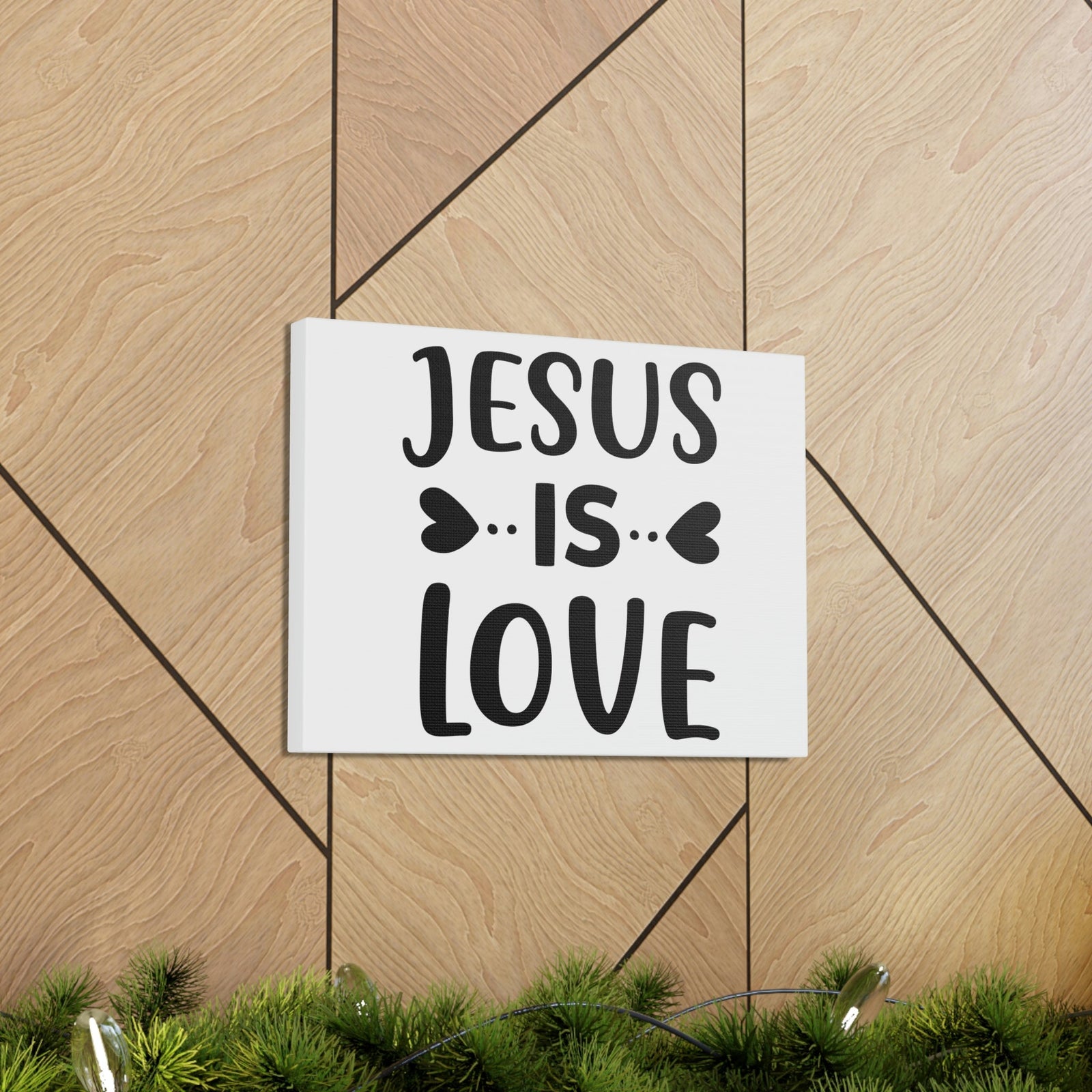 Scripture Walls Jesus Is love Ephesians 5:2 White Christian Wall Art Print Ready to Hang Unframed-Express Your Love Gifts