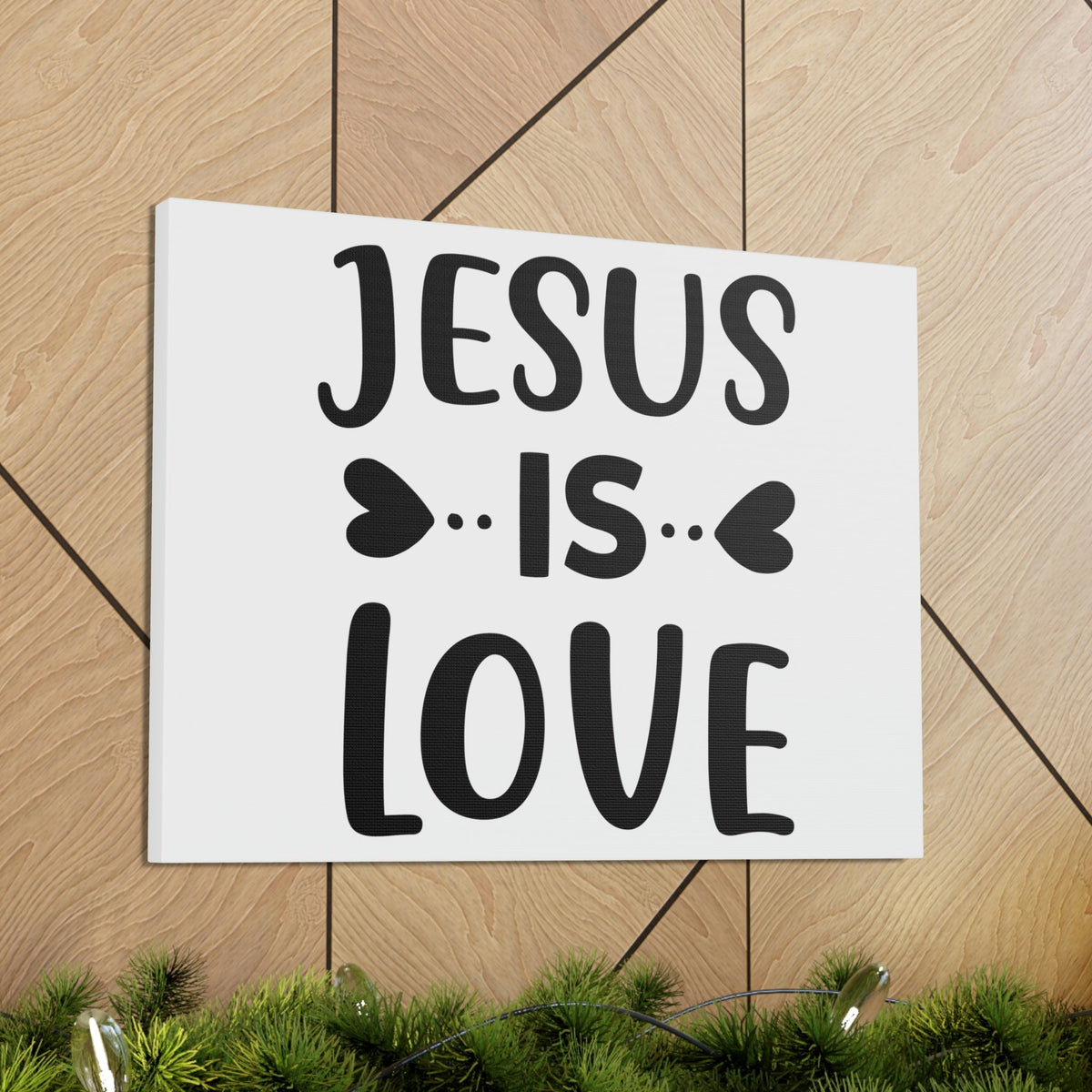 Scripture Walls Jesus Is love Ephesians 5:2 White Christian Wall Art Print Ready to Hang Unframed-Express Your Love Gifts