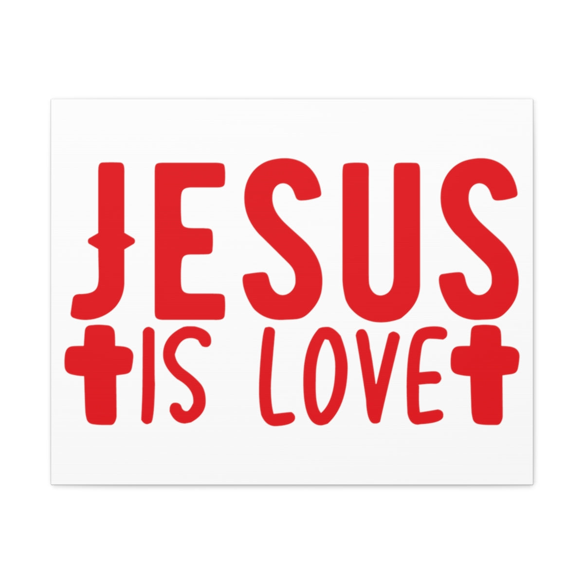 Scripture Walls Jesus Is Love Romans 13:10 Christian Wall Art Print Ready to Hang Unframed-Express Your Love Gifts