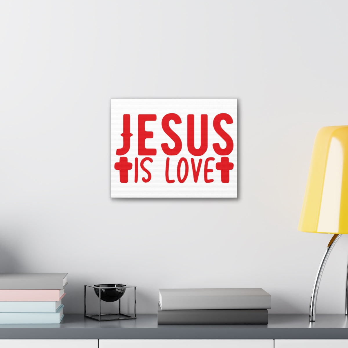 Scripture Walls Jesus Is Love Romans 13:10 Christian Wall Art Print Ready to Hang Unframed-Express Your Love Gifts