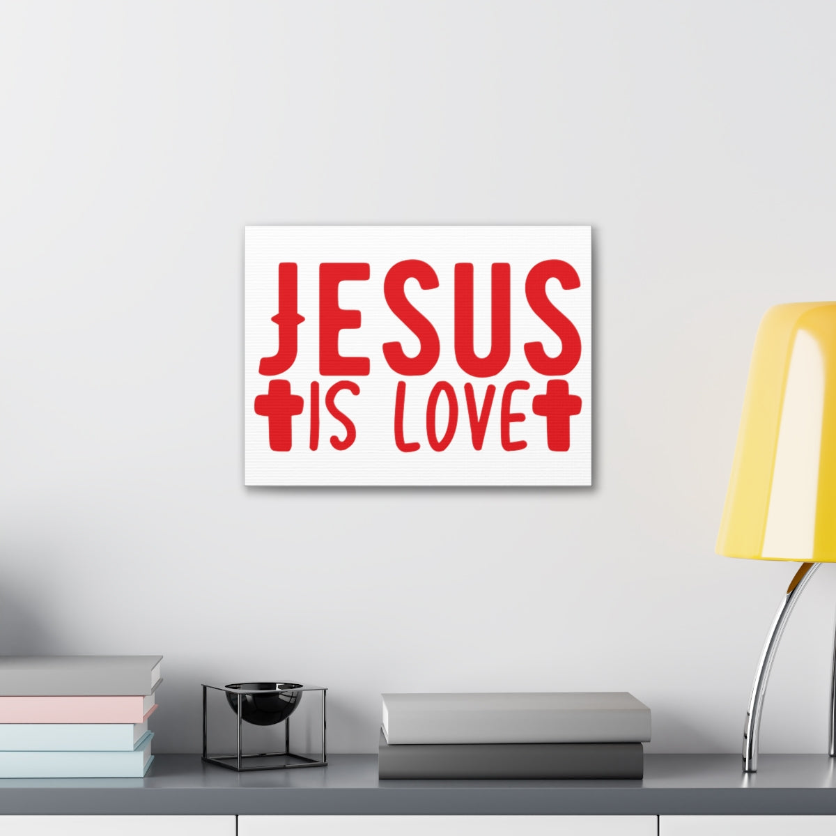 Scripture Walls Jesus Is Love Romans 13:10 Christian Wall Art Print Ready to Hang Unframed-Express Your Love Gifts