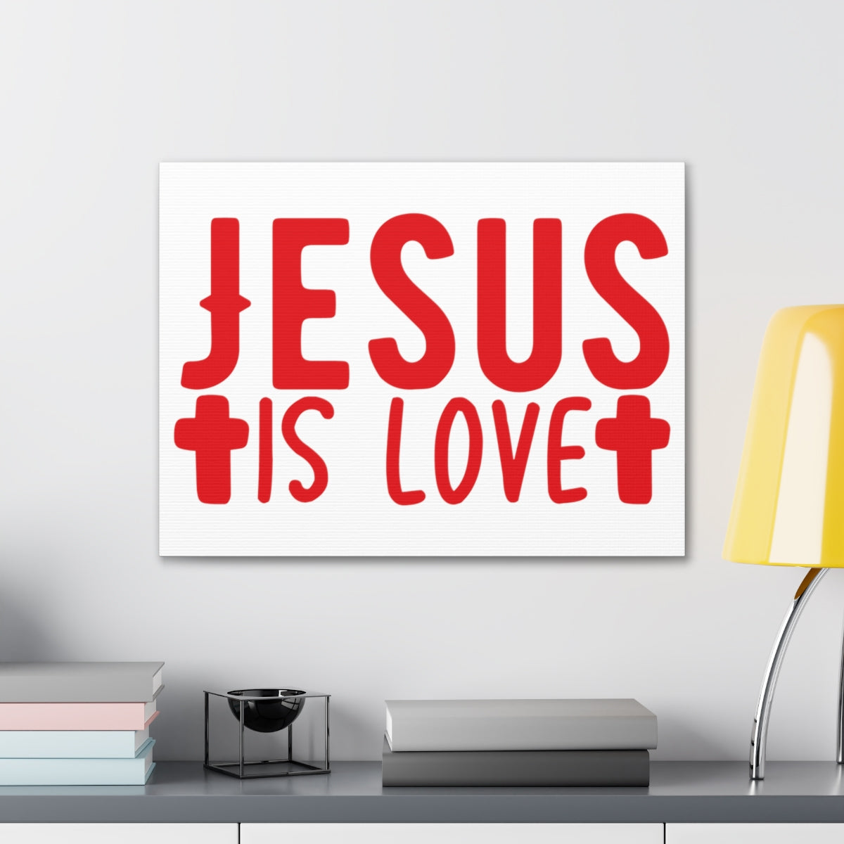 Scripture Walls Jesus Is Love Romans 13:10 Christian Wall Art Print Ready to Hang Unframed-Express Your Love Gifts