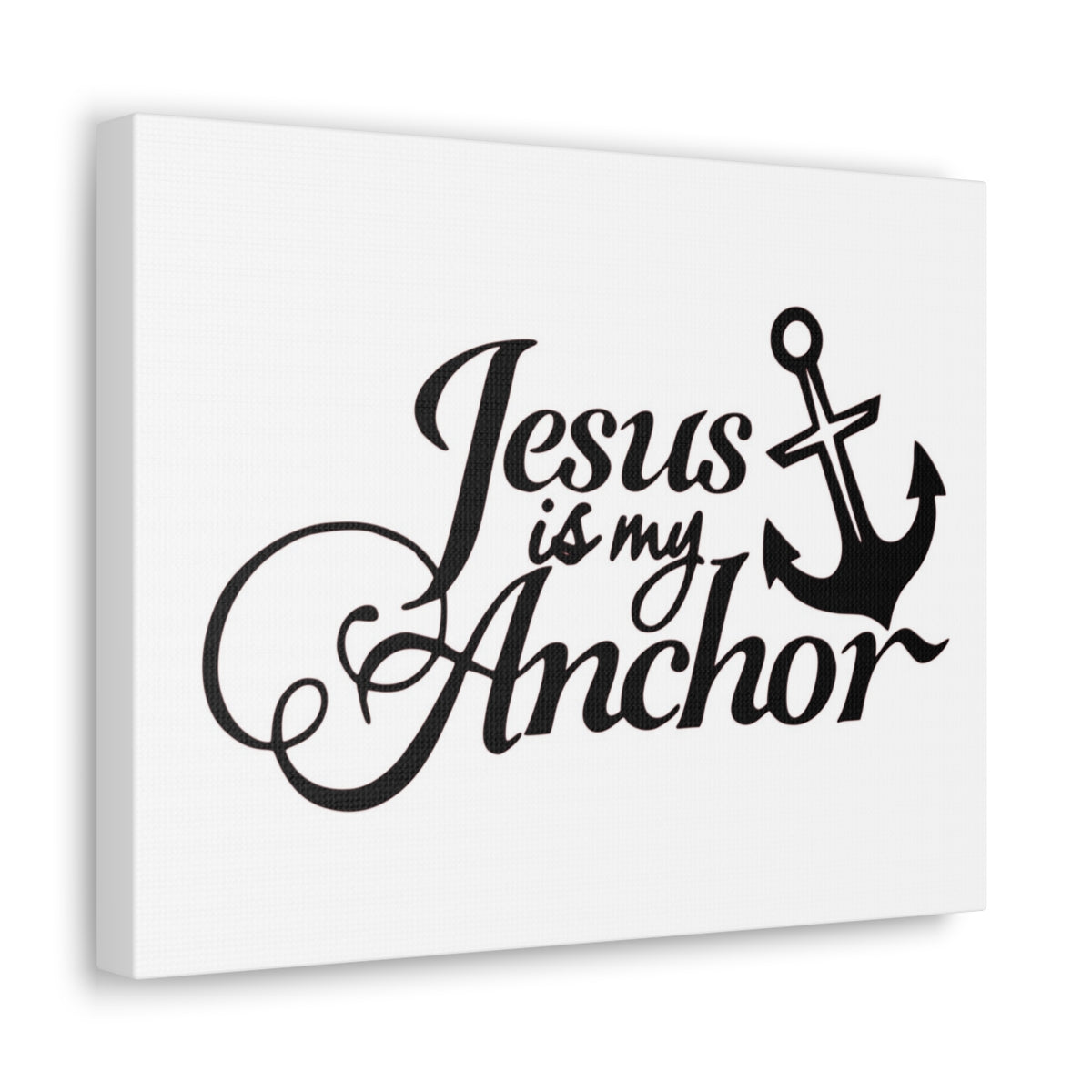 Scripture Walls Jesus Is My Anchor 1 John 5:4-5 Christian Wall Art Print Ready to Hang Unframed-Express Your Love Gifts