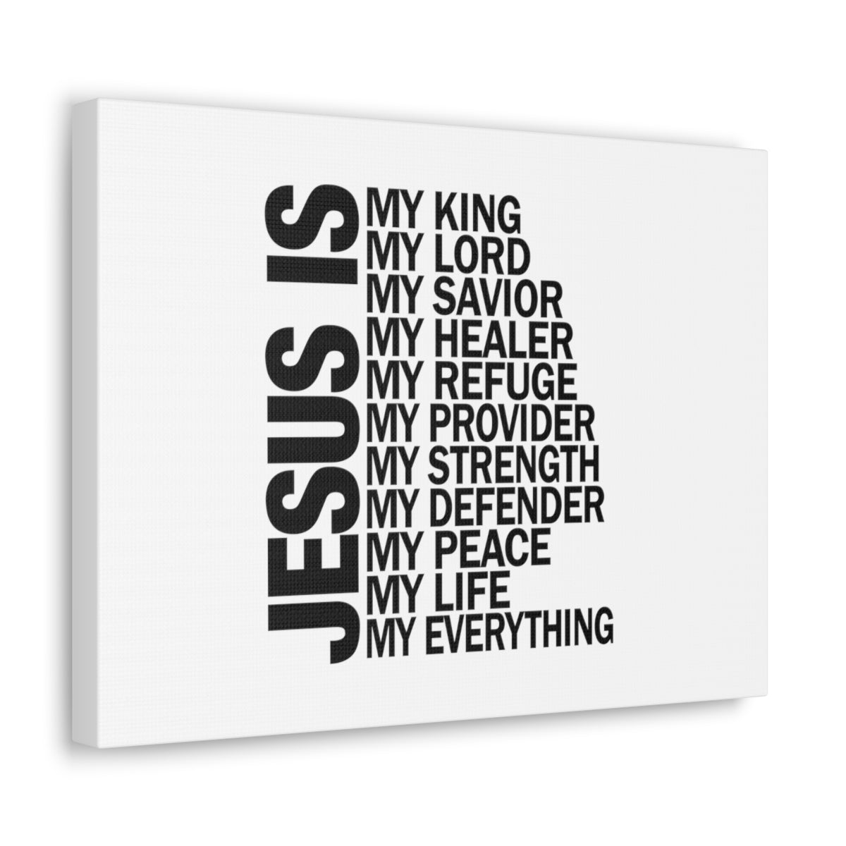 Scripture Walls Jesus Is My Everything Ephesians 4:6 Christian Wall Art Bible Verse Print Ready to Hang Unframed-Express Your Love Gifts