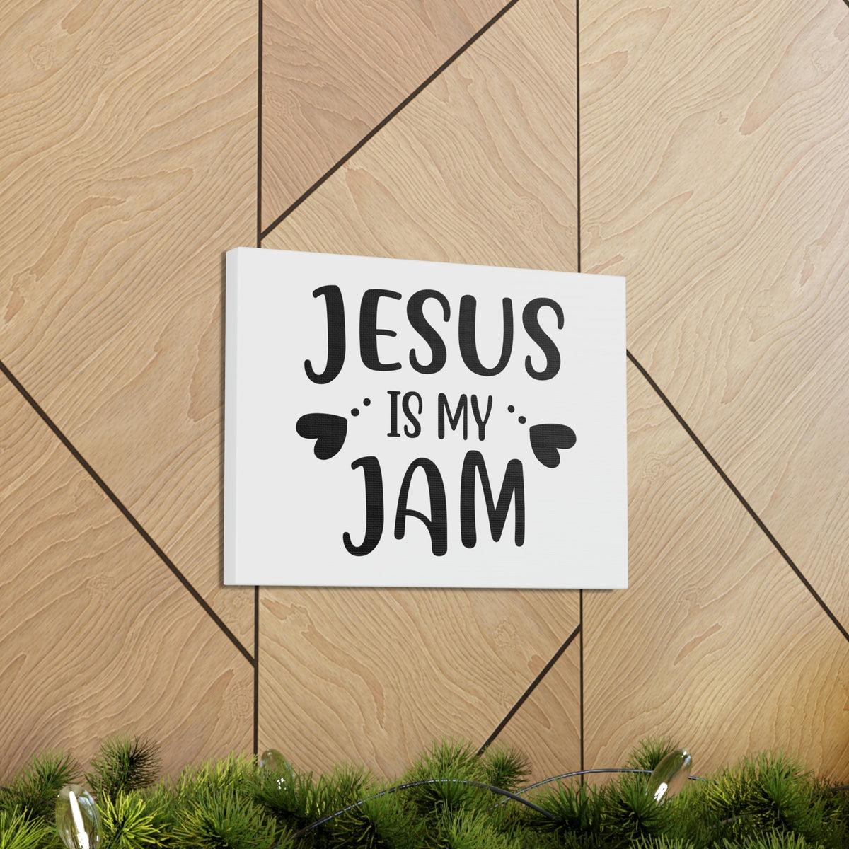 Scripture Walls Jesus Is My Jam Galatians 2:20 Christian Wall Art Print Ready to Hang Unframed-Express Your Love Gifts