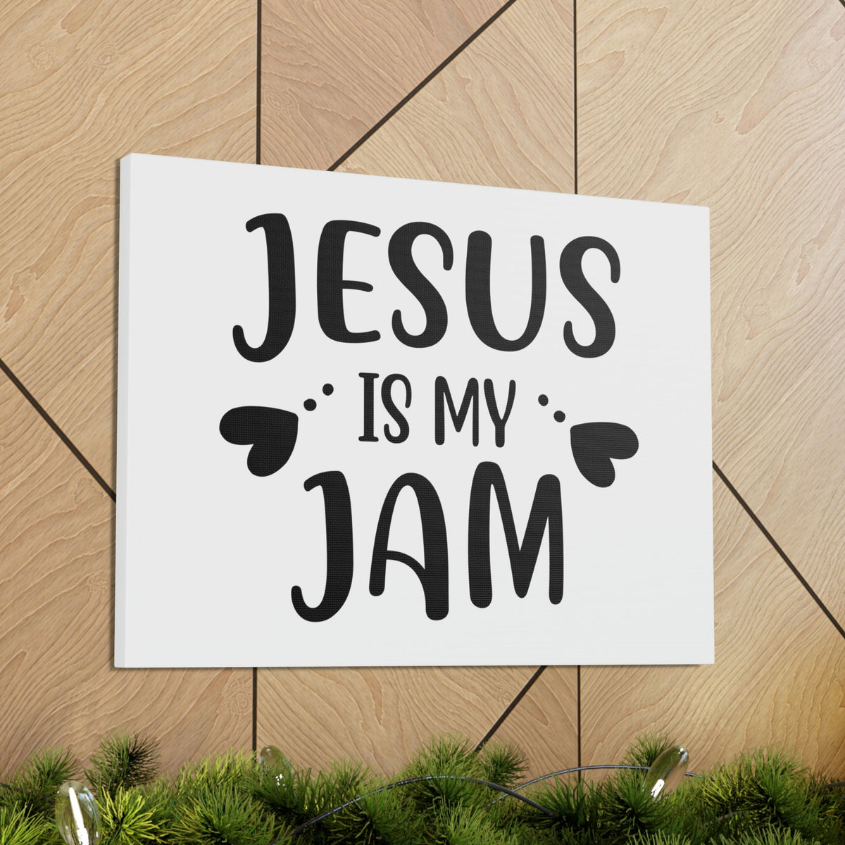 Scripture Walls Jesus Is My Jam Galatians 2:20 Christian Wall Art Print Ready to Hang Unframed-Express Your Love Gifts