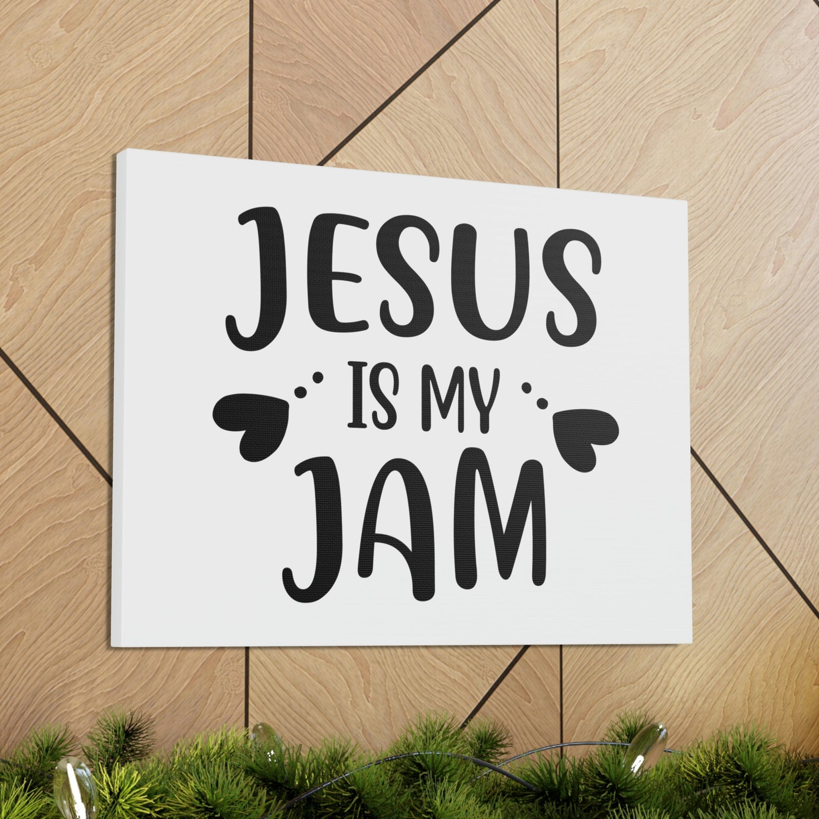 Scripture Walls Jesus Is My Jam Galatians 2:20 Christian Wall Art Print Ready to Hang Unframed-Express Your Love Gifts