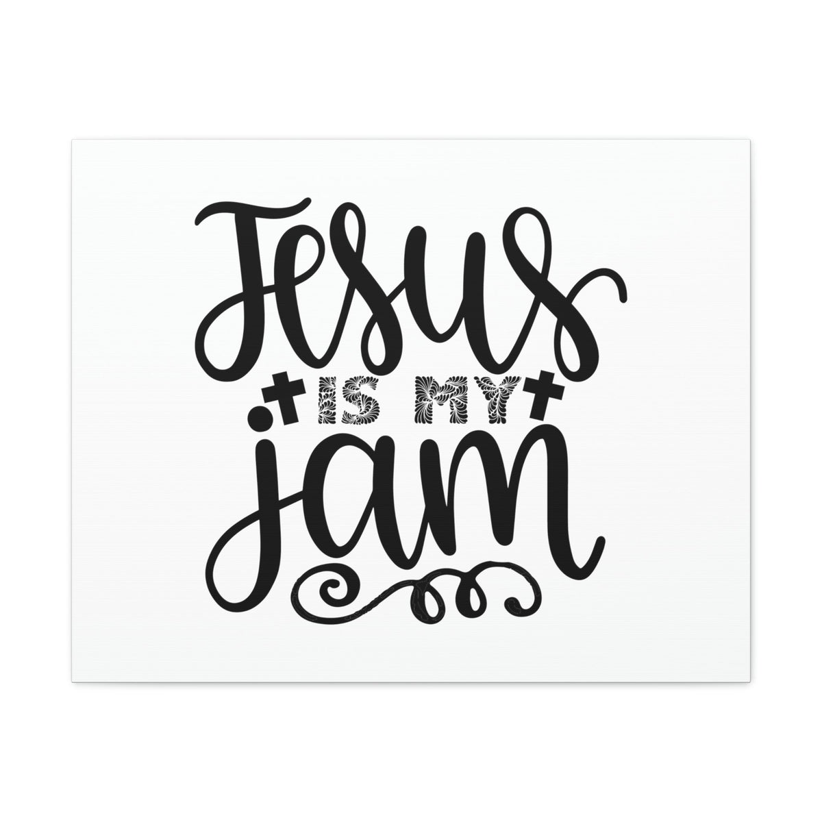 Scripture Walls Jesus Is My Jam John 14:6 Christian Wall Art Print Ready to Hang Unframed-Express Your Love Gifts