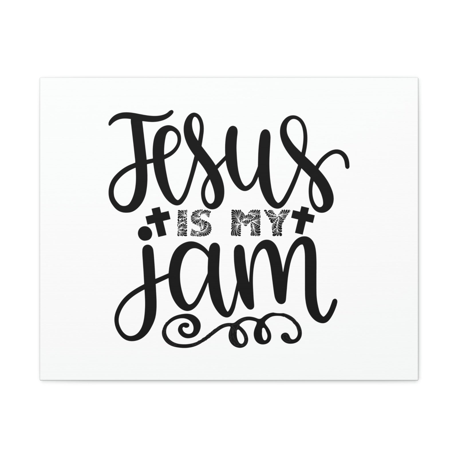 Scripture Walls Jesus Is My Jam John 14:6 Christian Wall Art Print Ready to Hang Unframed-Express Your Love Gifts