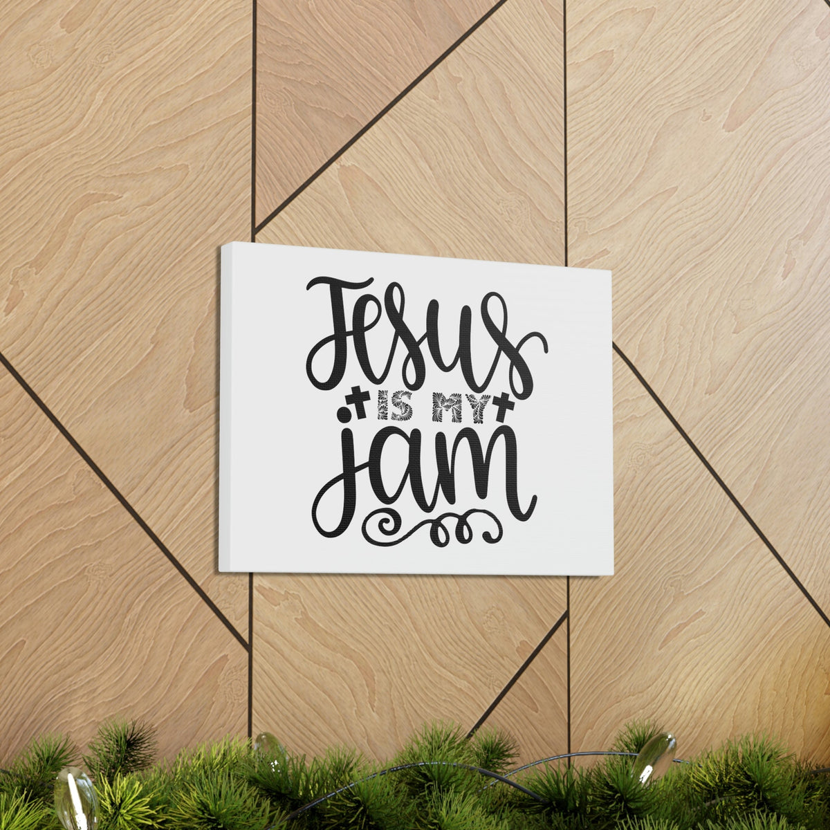 Scripture Walls Jesus Is My Jam John 14:6 Christian Wall Art Print Ready to Hang Unframed-Express Your Love Gifts