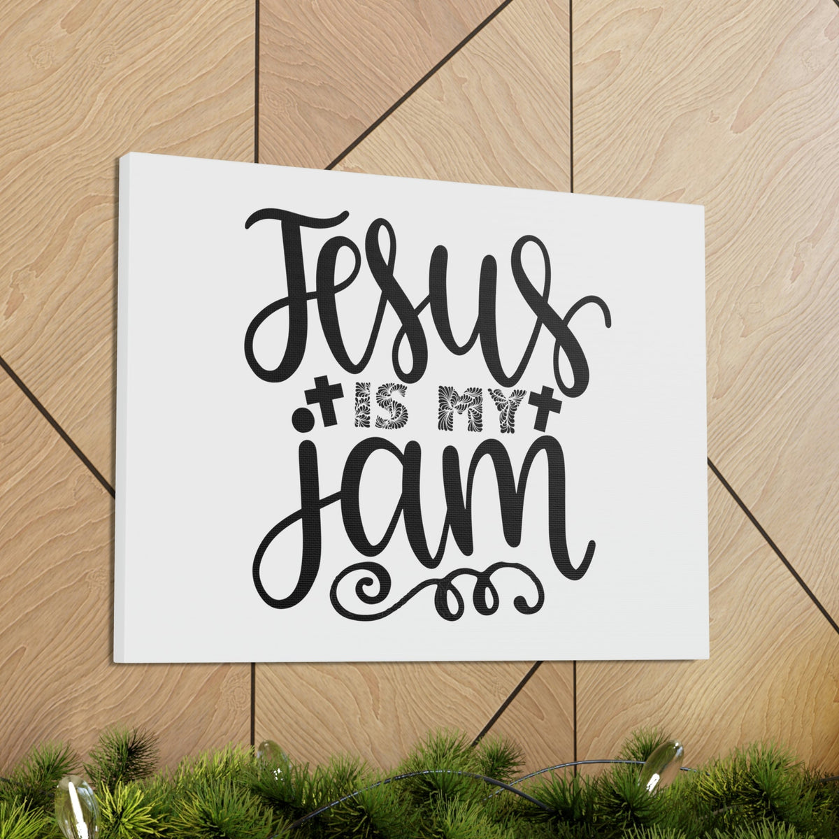 Scripture Walls Jesus Is My Jam John 14:6 Christian Wall Art Print Ready to Hang Unframed-Express Your Love Gifts