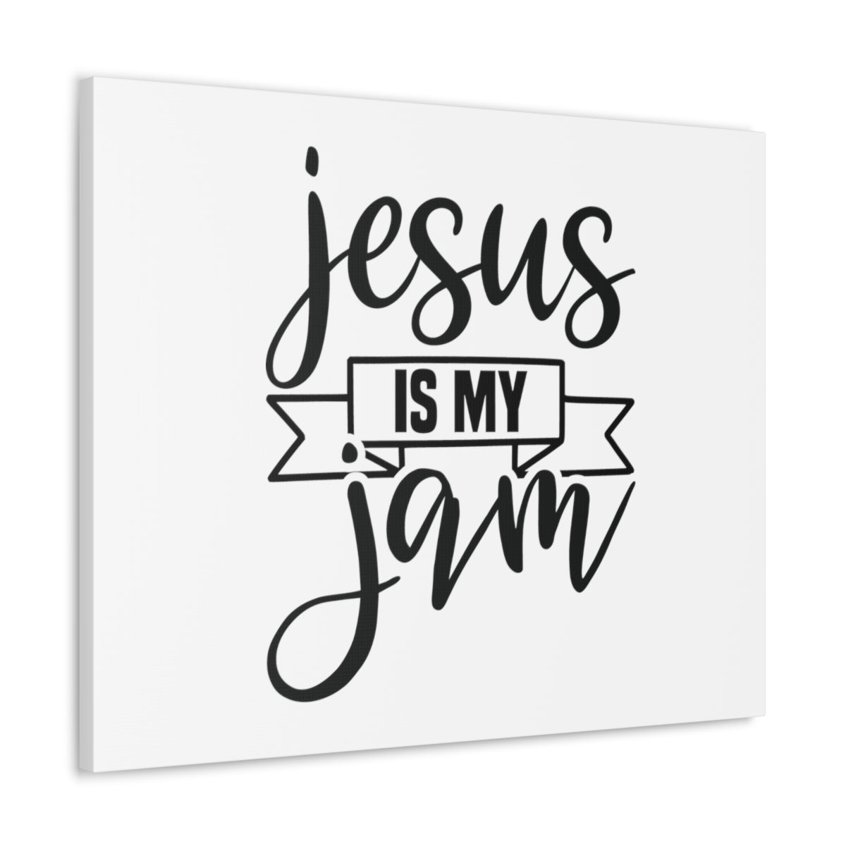 Scripture Walls Jesus Is My Jam Psalm 27:12 Christian Wall Art Bible Verse Print Ready to Hang Unframed-Express Your Love Gifts
