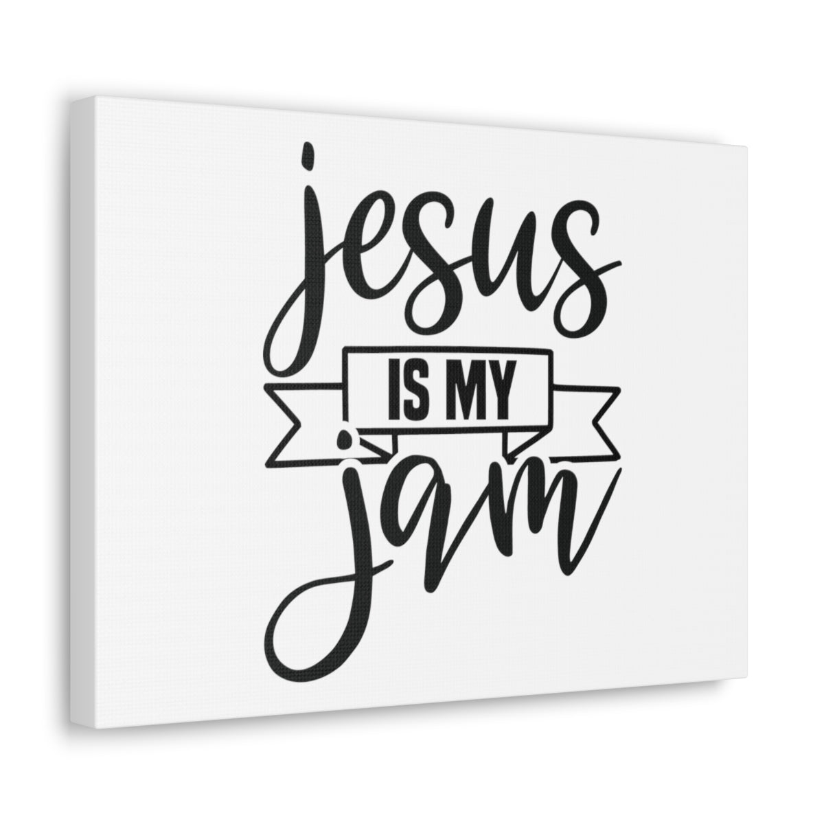 Scripture Walls Jesus Is My Jam Psalm 27:12 Christian Wall Art Bible Verse Print Ready to Hang Unframed-Express Your Love Gifts