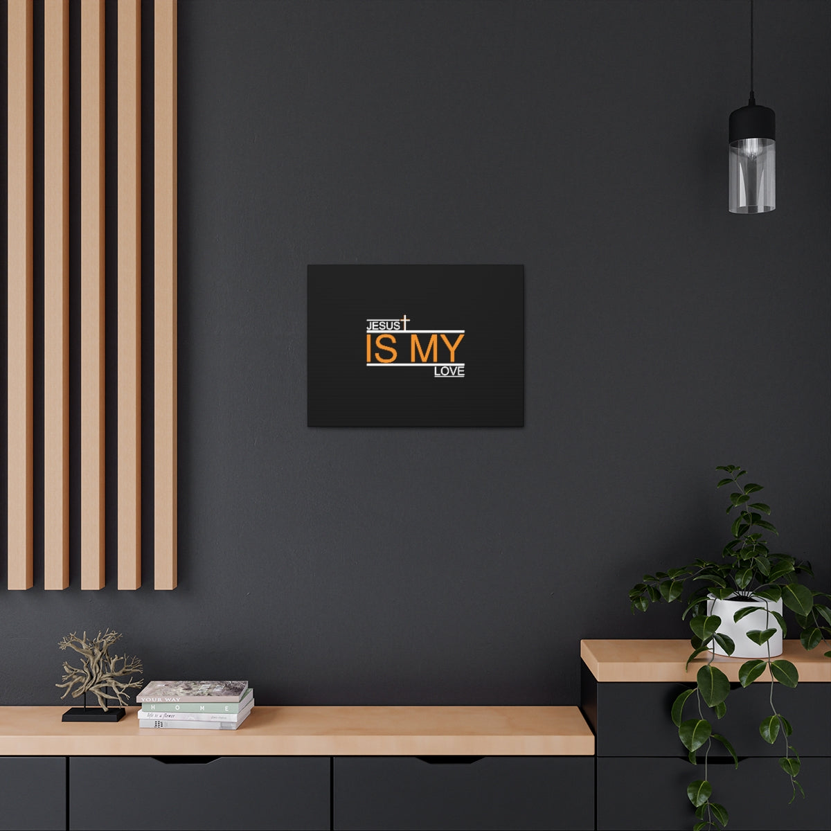 Scripture Walls Jesus Is My Love JOHN 15:9 Christian Wall Art Bible Verse Print Ready to Hang Unframed-Express Your Love Gifts