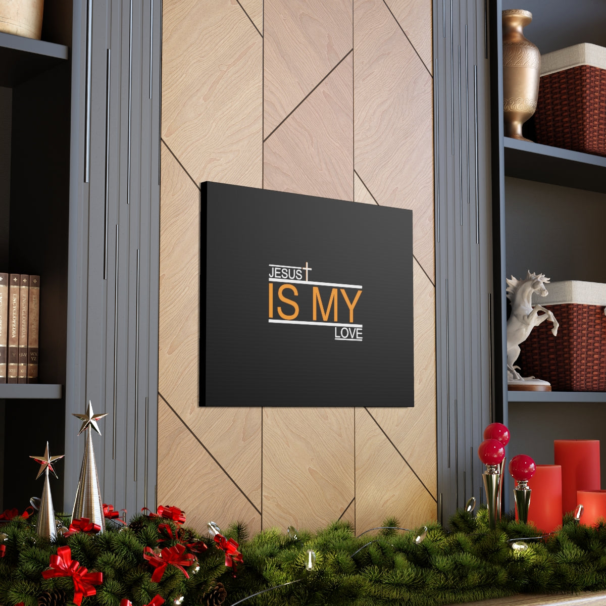 Scripture Walls Jesus Is My Love JOHN 15:9 Christian Wall Art Bible Verse Print Ready to Hang Unframed-Express Your Love Gifts