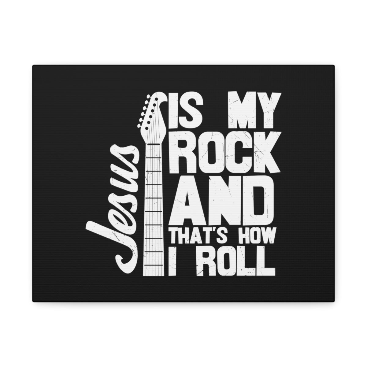 Scripture Walls Jesus Is My Rock 1 John 4:15 Christian Wall Art Bible Verse Print Ready to Hang Unframed-Express Your Love Gifts