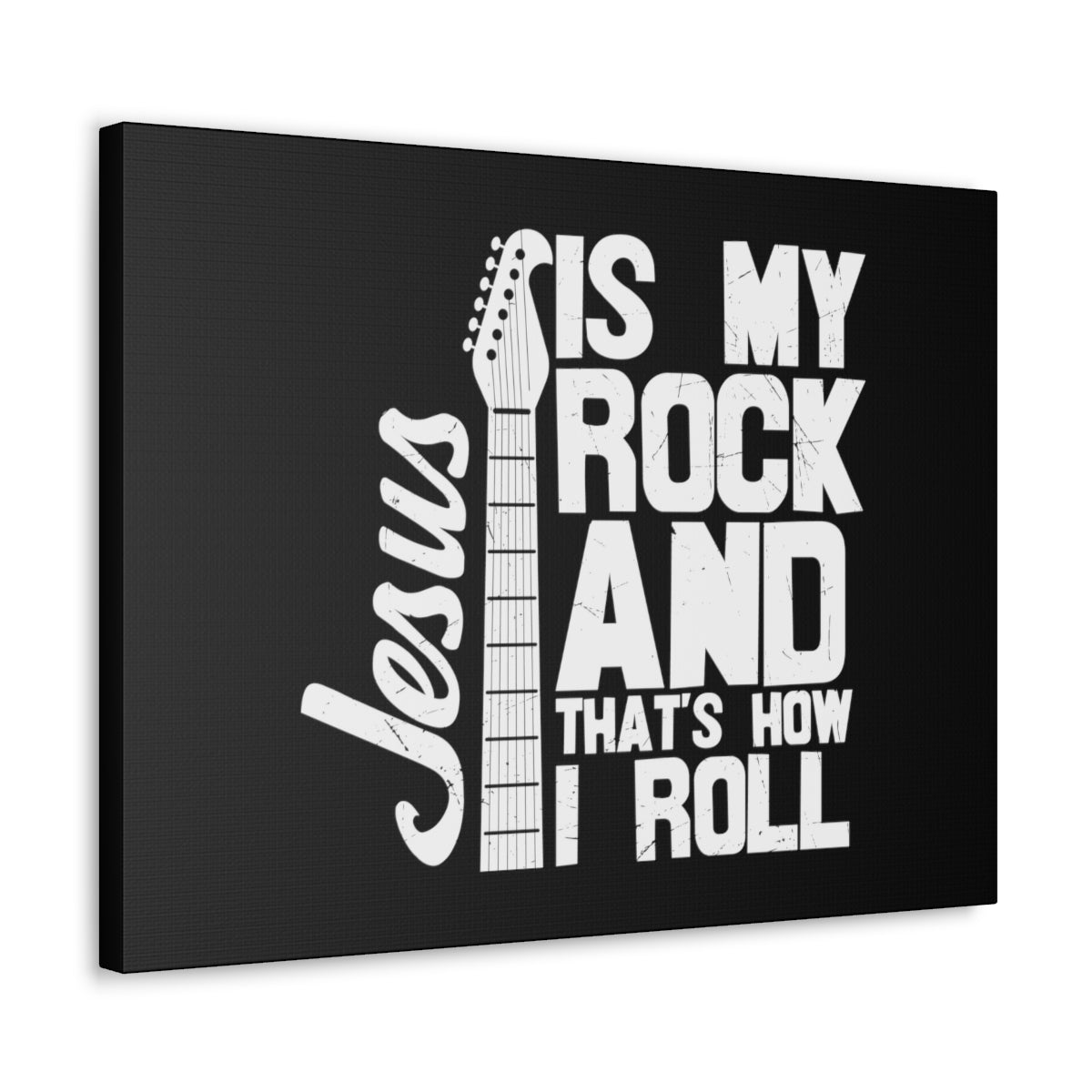 Scripture Walls Jesus Is My Rock 1 John 4:15 Christian Wall Art Bible Verse Print Ready to Hang Unframed-Express Your Love Gifts