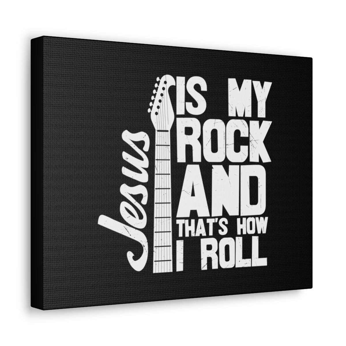 Scripture Walls Jesus Is My Rock 1 John 4:15 Christian Wall Art Bible Verse Print Ready to Hang Unframed-Express Your Love Gifts
