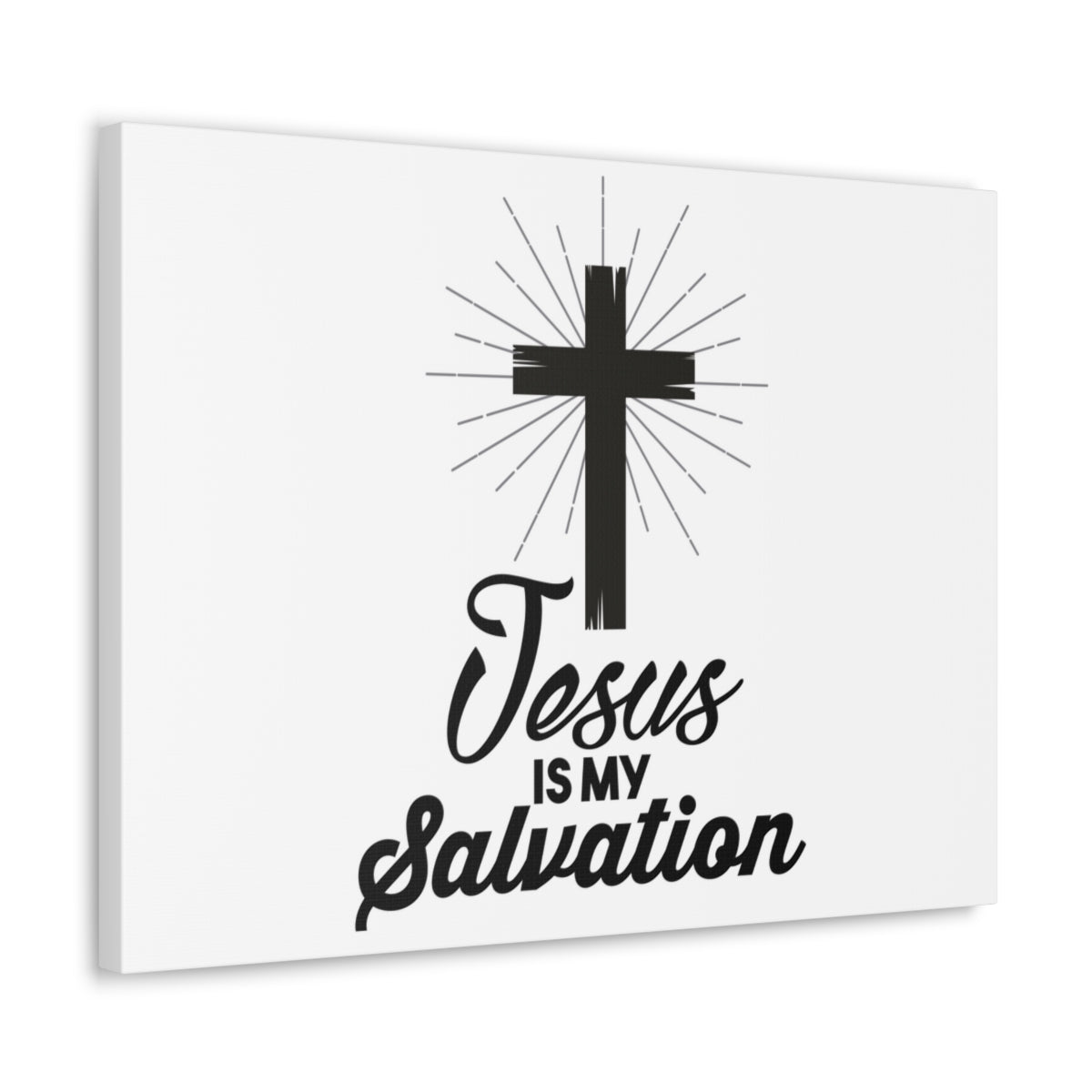 Scripture Walls Jesus Is My Salvation Titus 3:5 Christian Wall Art Print Ready to Hang Unframed-Express Your Love Gifts