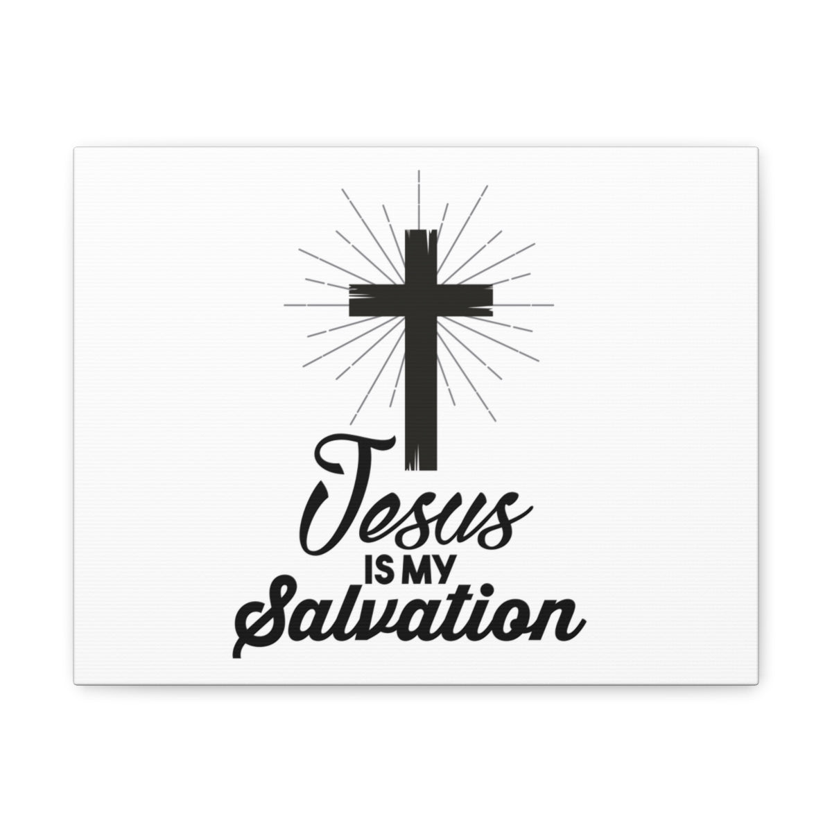 Scripture Walls Jesus Is My Salvation Titus 3:5 Christian Wall Art Print Ready to Hang Unframed-Express Your Love Gifts