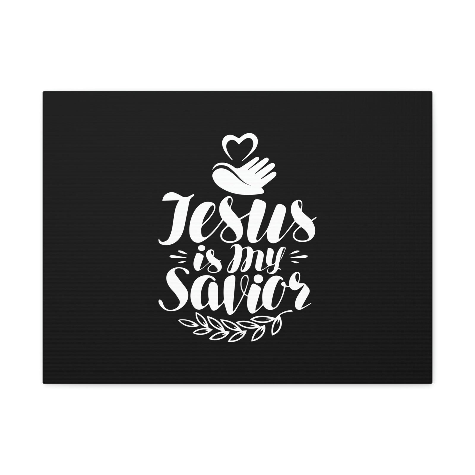 Scripture Walls Jesus Is My Savior Prayer Luke 2:11 Christian Wall Art Bible Verse Print Ready to Hang Unframed-Express Your Love Gifts
