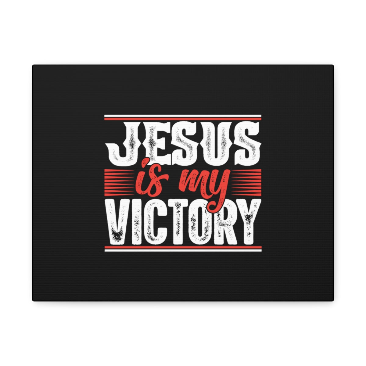 Scripture Walls Jesus Is My Victory 1 Corinthians 15:57 Christian Wall Art Bible Verse Print Ready to Hang Unframed-Express Your Love Gifts