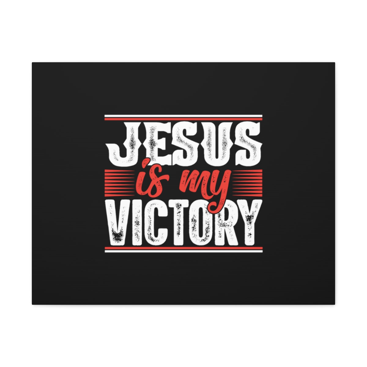 Scripture Walls Jesus Is My Victory 1 Corinthians 15:57 Christian Wall Art Bible Verse Print Ready to Hang Unframed-Express Your Love Gifts