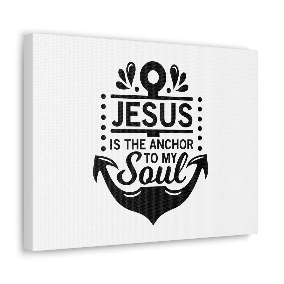 Scripture Walls Jesus Is The Anchor To My Soul Hebrews 6:19 Christian Wall Art Bible Verse Print Ready to Hang Unframed-Express Your Love Gifts
