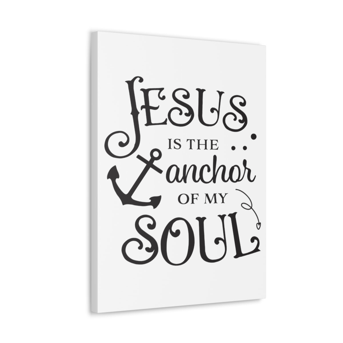 Scripture Walls Jesus Is The Hebrews 6:18-19 Christian Wall Art Print Ready to Hang Unframed-Express Your Love Gifts