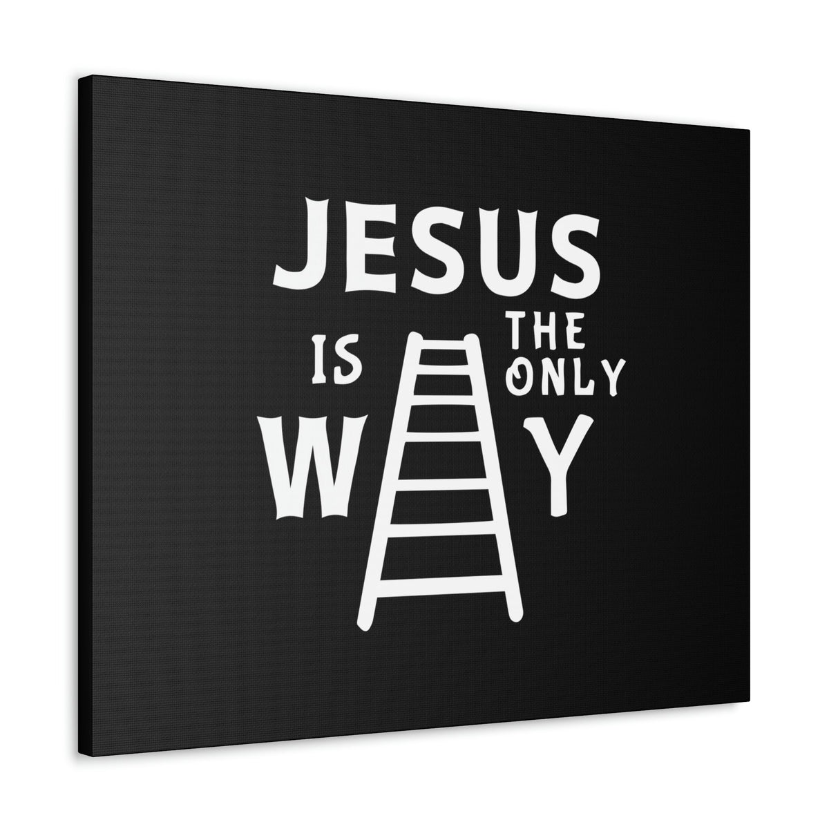 Scripture Walls Jesus Is The Only Way John 14:6 Ladder Christian Wall Art Bible Verse Print Ready to Hang Unframed-Express Your Love Gifts
