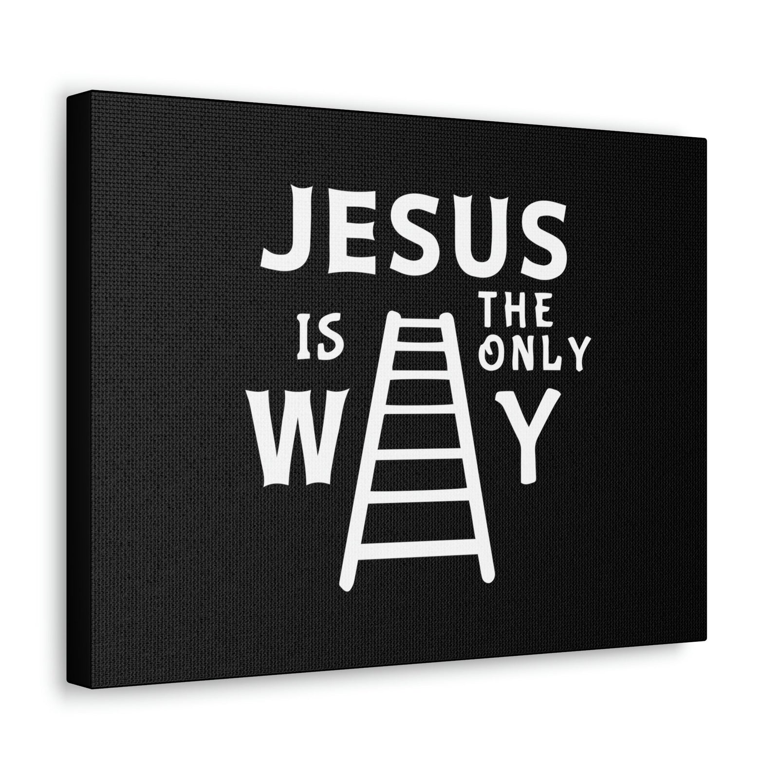 Scripture Walls Jesus Is The Only Way John 14:6 Ladder Christian Wall Art Bible Verse Print Ready to Hang Unframed-Express Your Love Gifts