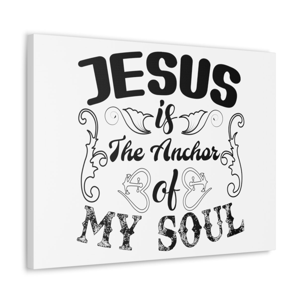 Scripture Walls Jesus Is The Psalms 25:5 Christian Wall Art Print Ready to Hang Unframed-Express Your Love Gifts