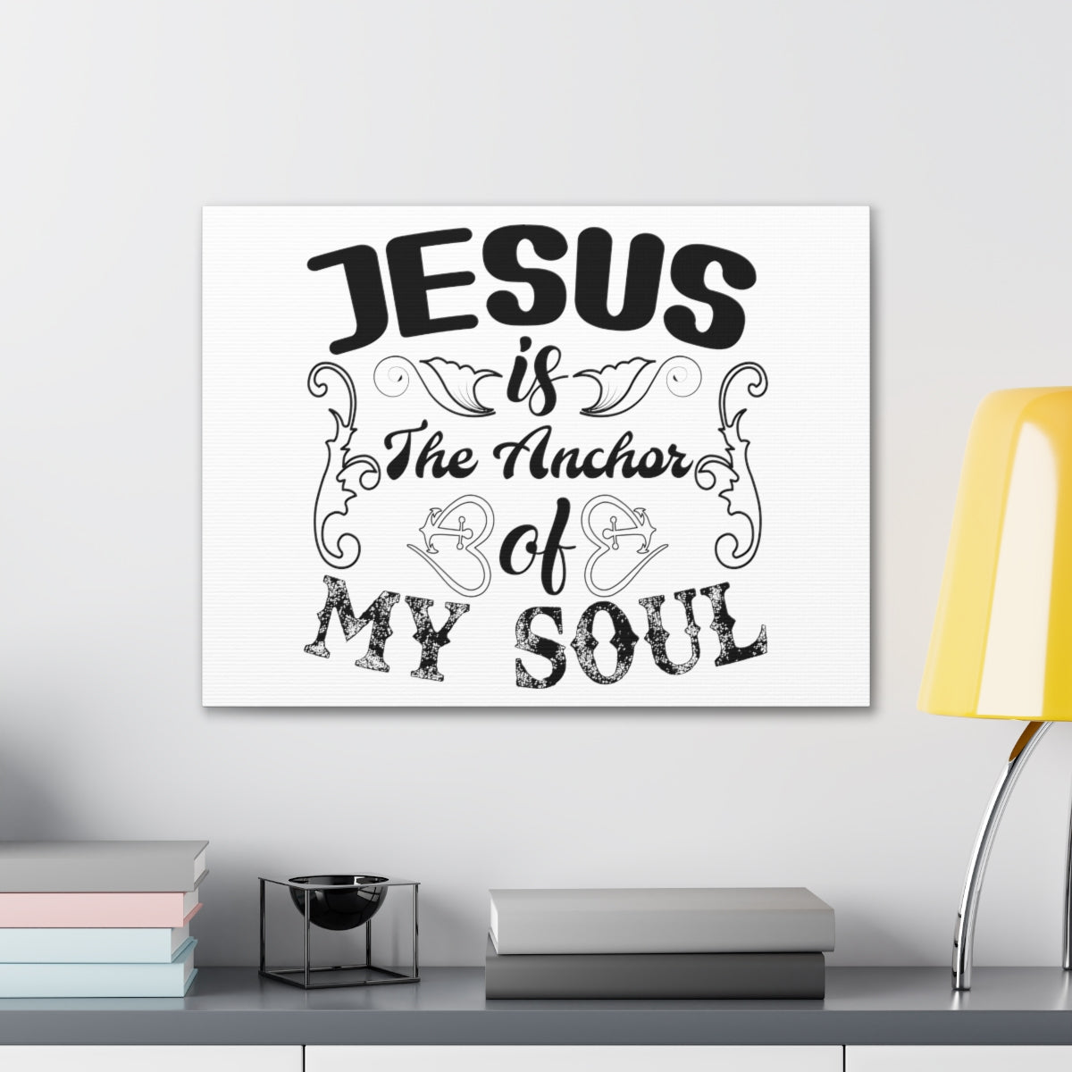 Scripture Walls Jesus Is The Psalms 25:5 Christian Wall Art Print Ready to Hang Unframed-Express Your Love Gifts