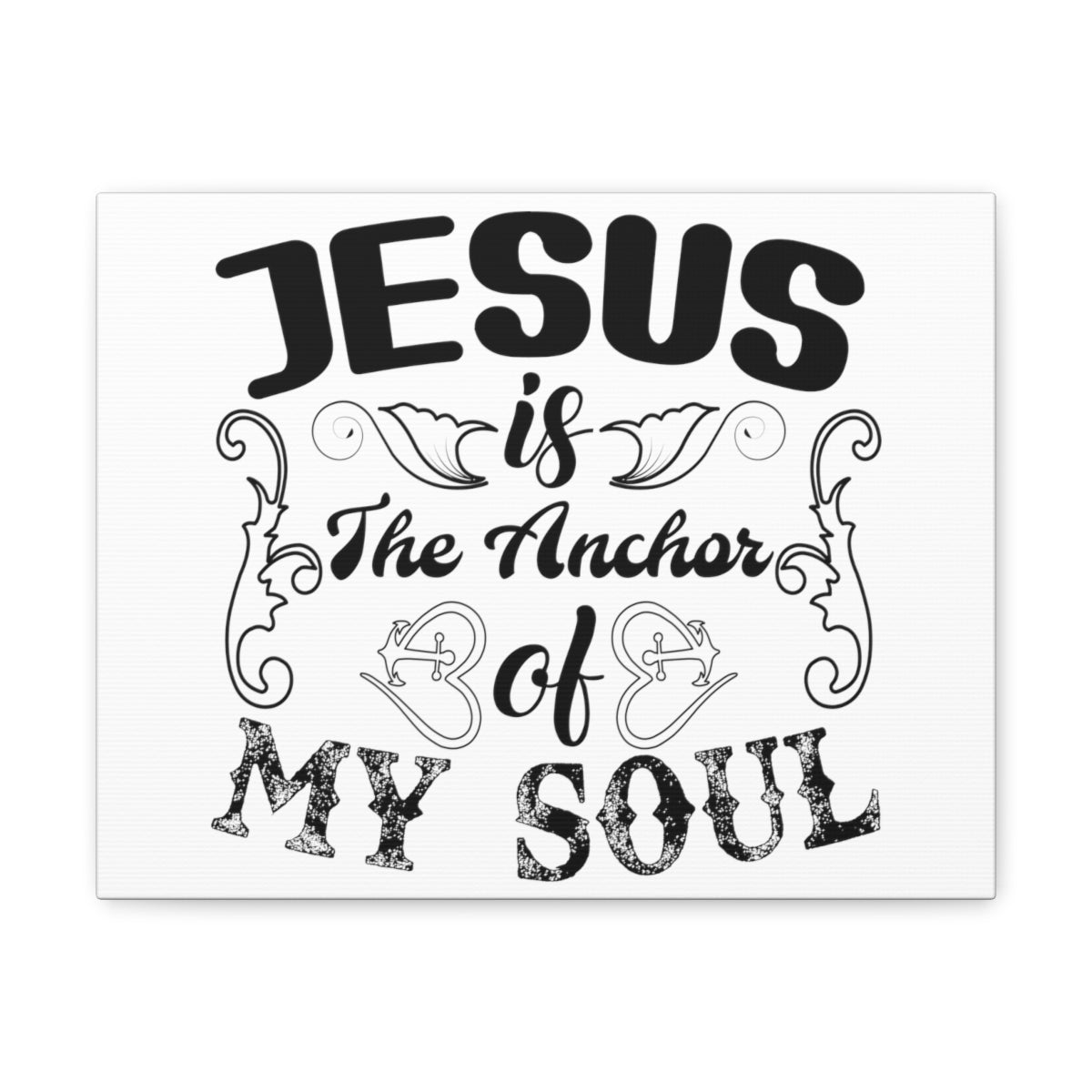 Scripture Walls Jesus Is The Psalms 25:5 Christian Wall Art Print Ready to Hang Unframed-Express Your Love Gifts