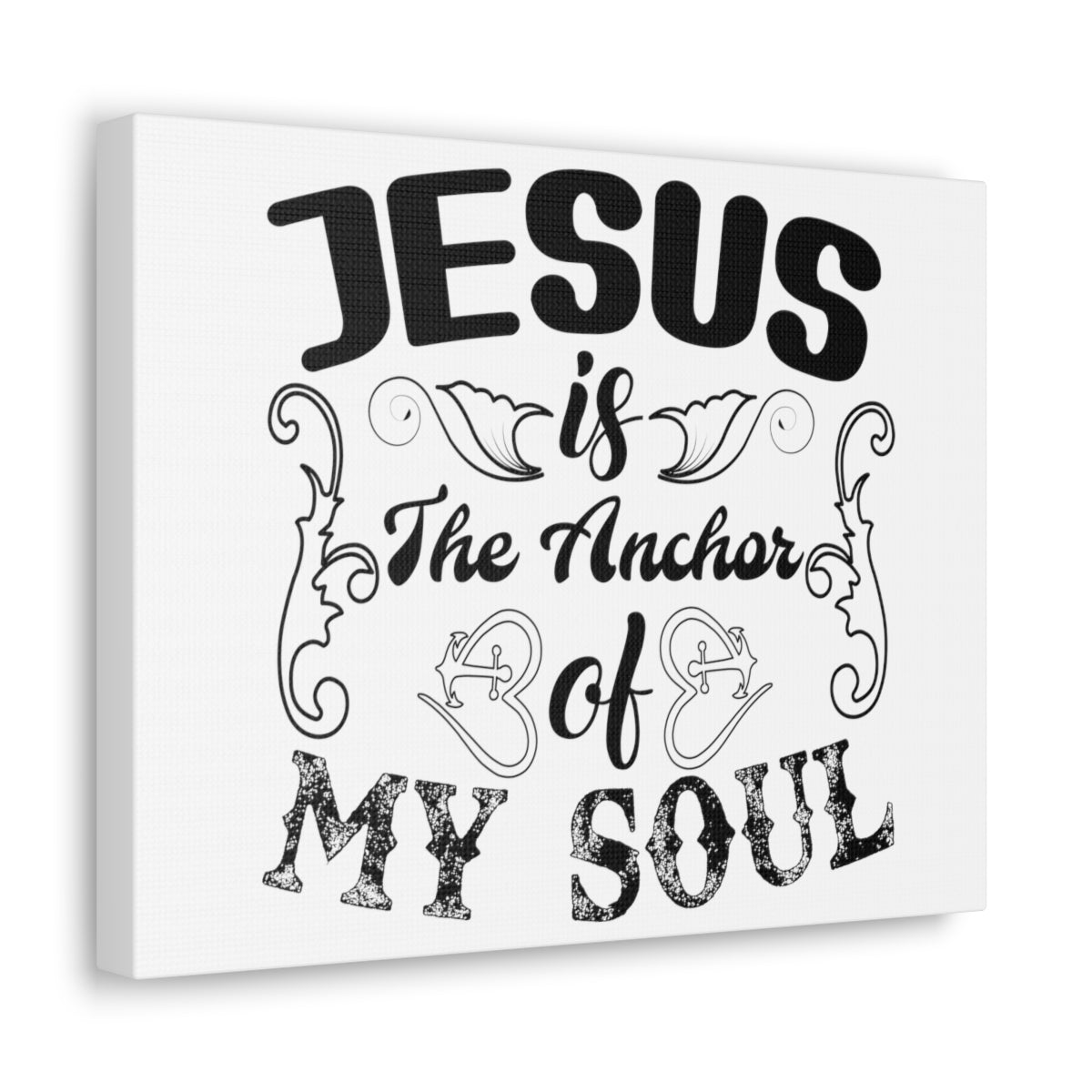 Scripture Walls Jesus Is The Psalms 25:5 Christian Wall Art Print Ready to Hang Unframed-Express Your Love Gifts