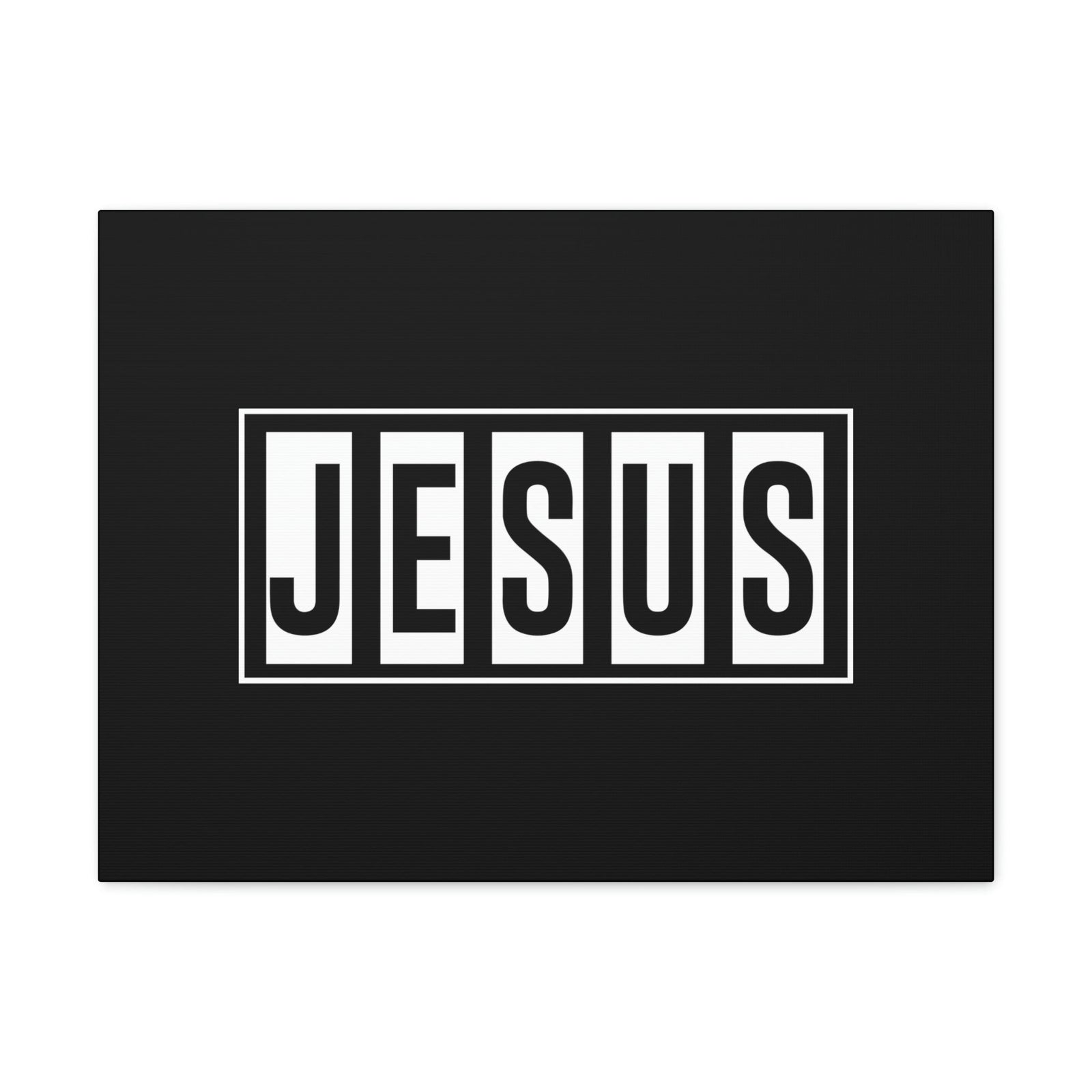 Scripture Walls Jesus John 1:14 White Bars Christian Wall Art Bible Verse Print Ready to Hang Unframed-Express Your Love Gifts