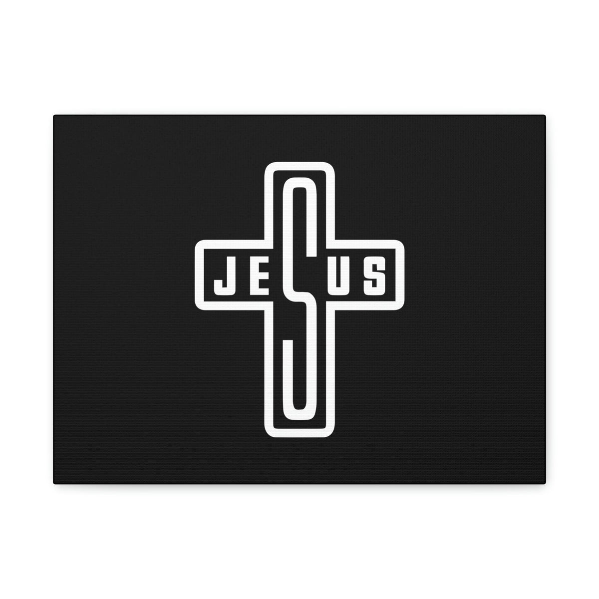 Scripture Walls Jesus John 1:14 White Cross Christian Wall Art Bible Verse Print Ready to Hang Unframed-Express Your Love Gifts