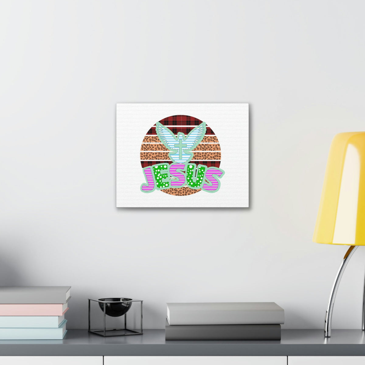 Scripture Walls Jesus John 14:6 Dove Cross Christian Wall Art Bible Verse Print Ready to Hang Unframed-Express Your Love Gifts